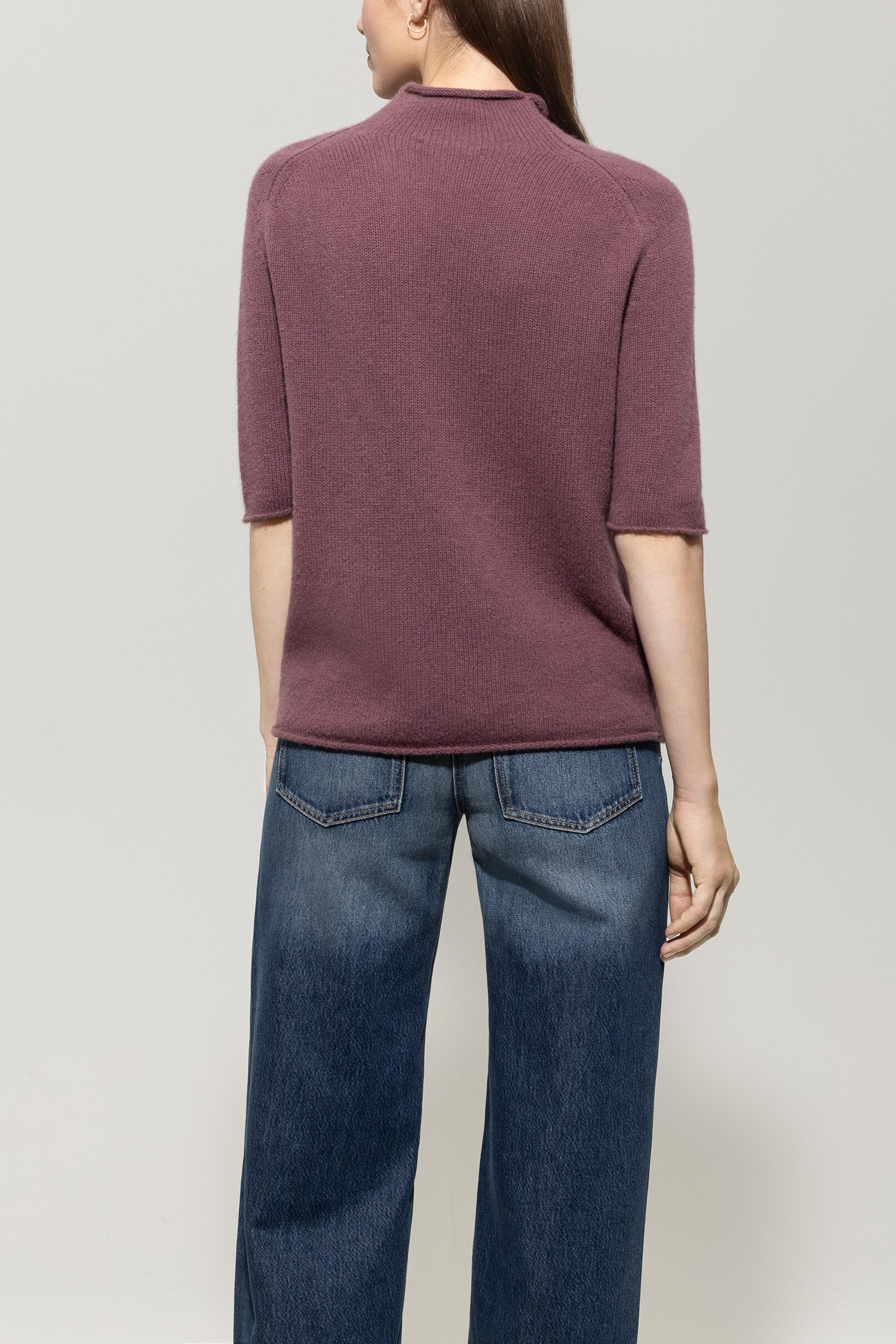 LUISA CERANO  128715/5871-0  Pullover Kurzarm Kaschmir-Mix Heather LUISA CERANO  128715/5871-0  Pullover Kurzarm Kaschmir-Mix Heather