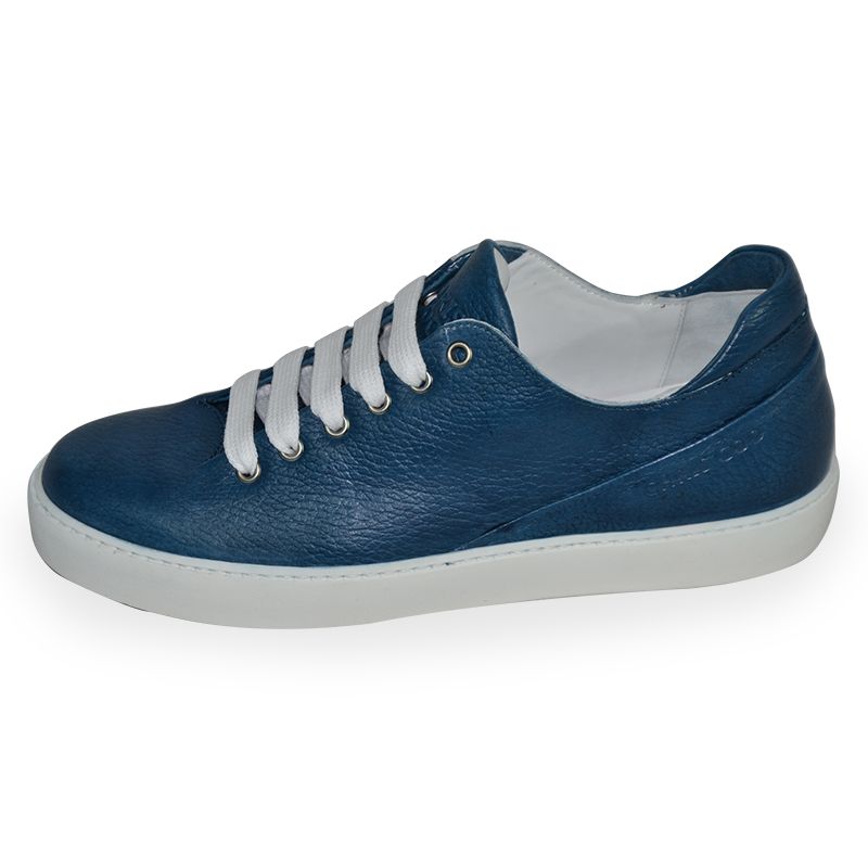 CHRIS COO SERENA2 TAMPONATO DAMEN SNEAKER AZZURRO.