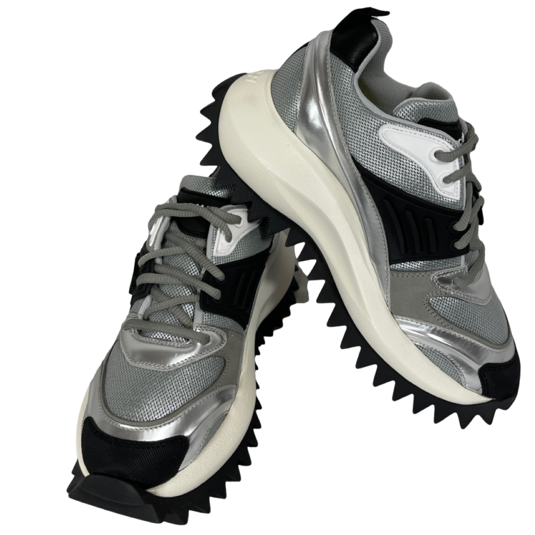 VIC MATIE 7600 WALK Damen Plateau-Sneaker Silber 101/109