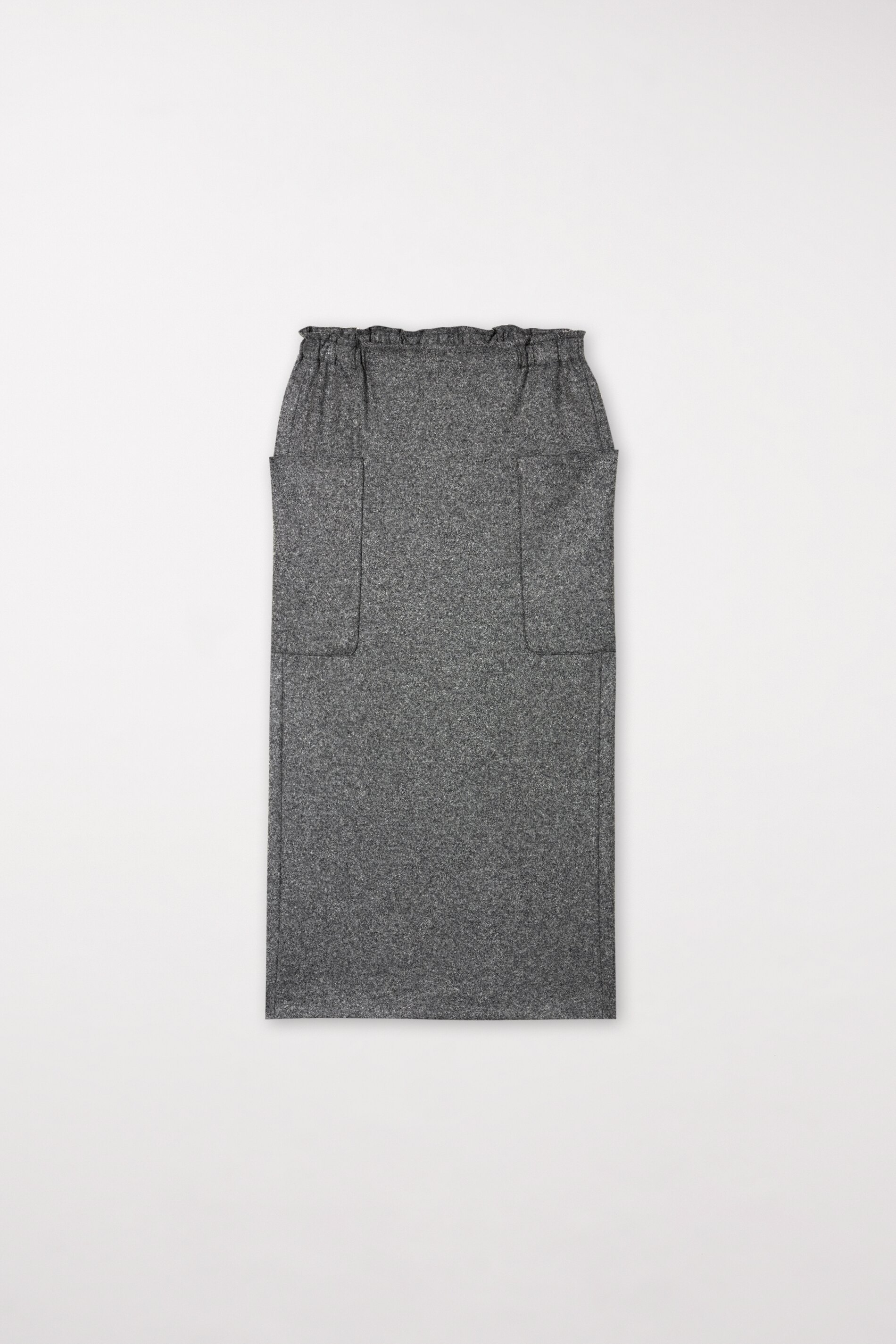 LUISA CERANO 508254/3309 Langer Flanell-Rock dark grey melange LUISA CERANO 508254/3309 Langer Flanell-Rock dark grey melange