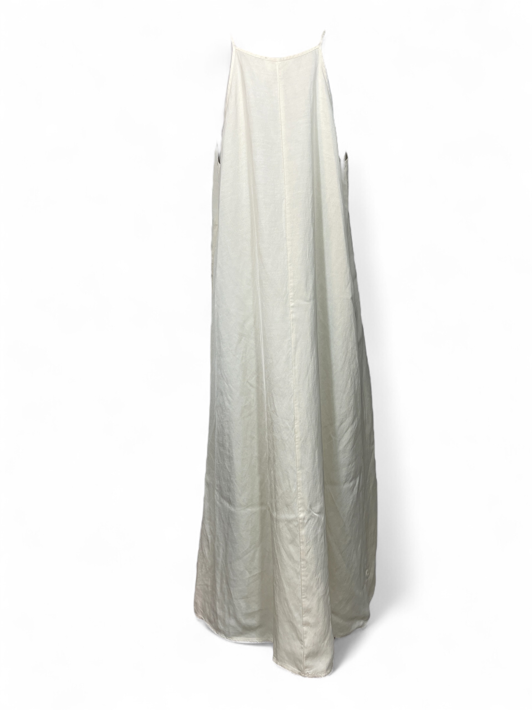 VICOLO TD0757 Damen Kleid mit Spaghettiträger Burro