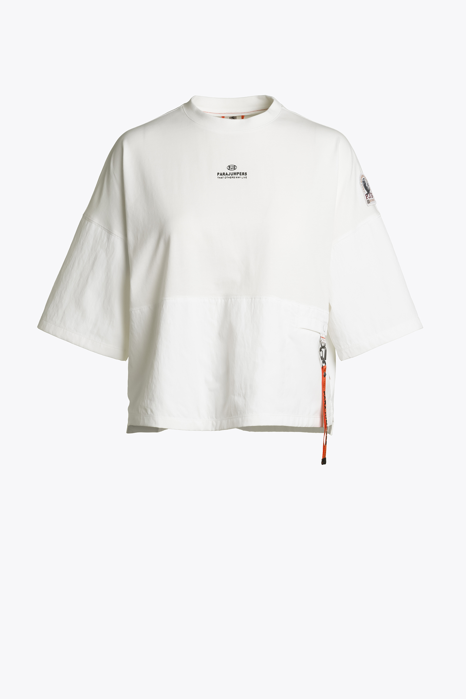 PARAJUMPERS RE35 BRANDY Damen T-Shirt Off White 505