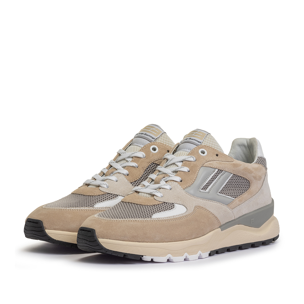 VAN BOMMEL SFM-10154-22-01 Floris Sport LightBrown Textile VAN BOMMEL SFM-10154-22-01 Floris Sport LightBrown Textile