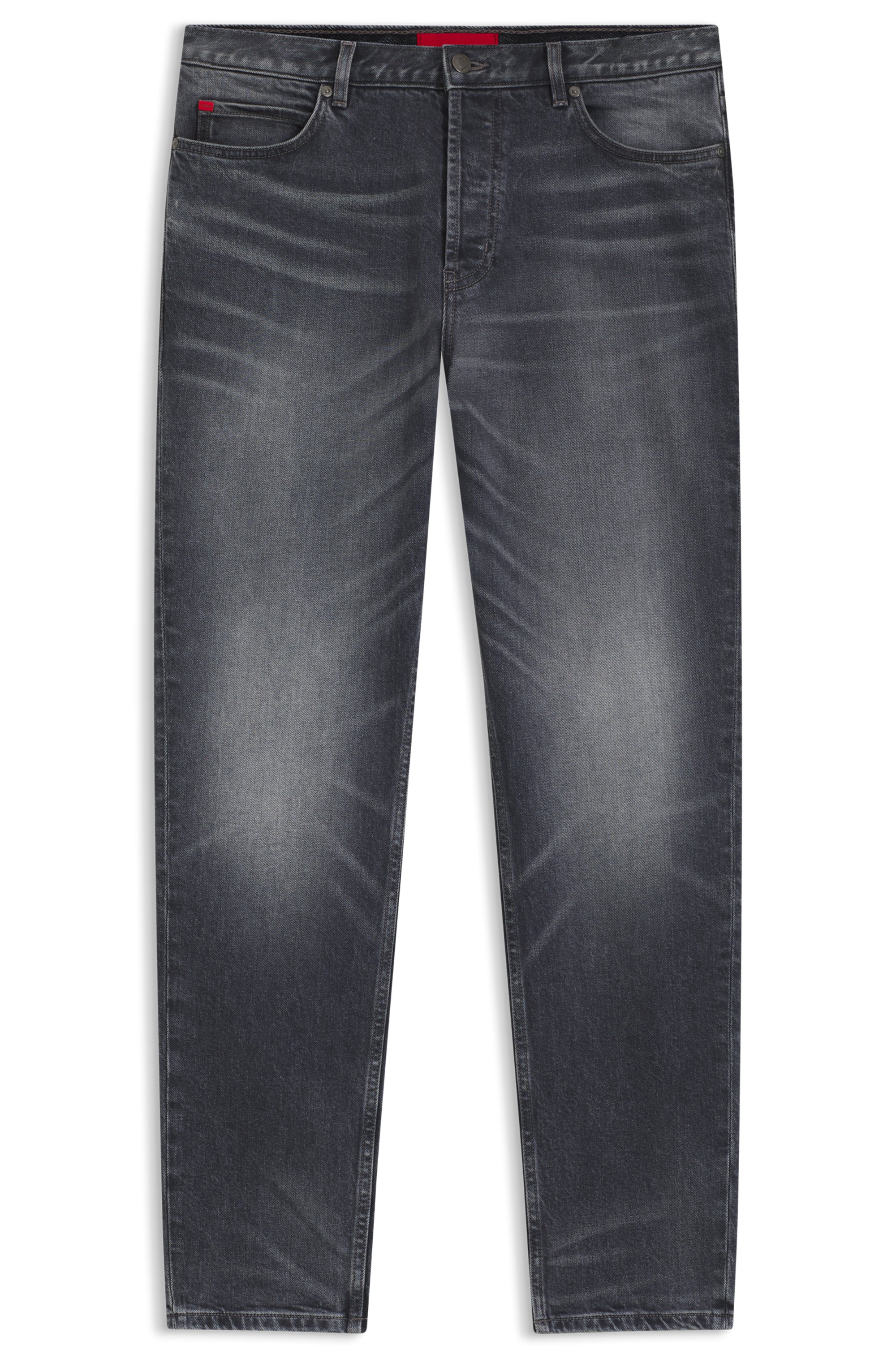 HUGO 50547274 Herren Jeans HUGO 634 Tapered Fit grau charcoal