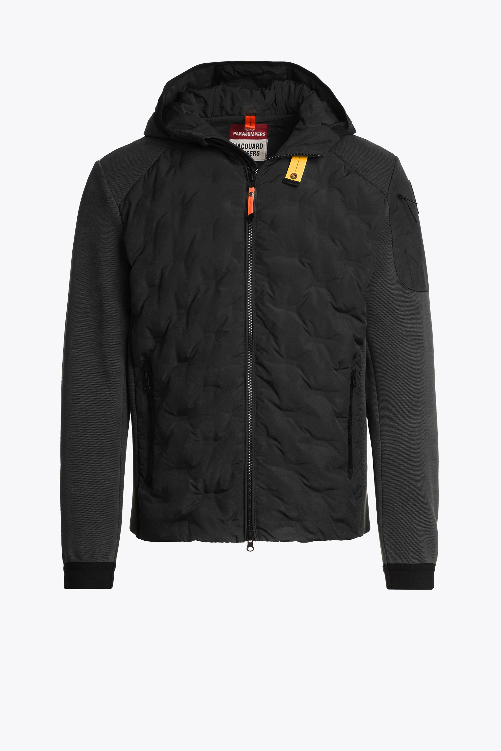 PARAJUMPERS  JP03 BENJY Daunenjacke im Materialmix Schwarz