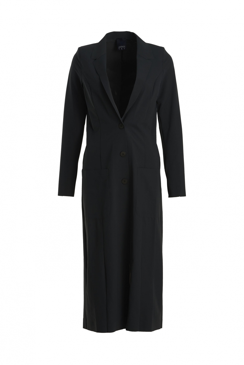 JAPAN TKY  QUITO Damen Mantel Travel Jersey Anthrazit 284 DARK GREY