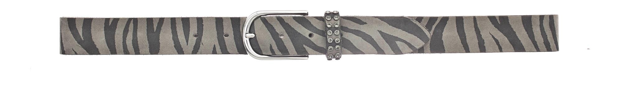 B.BELT BB0772L92 Leora Damen Leder Gürtel 35 mm Nubuk Nieten Kristallen von Swarovski Leo baileys-dunkelbraun