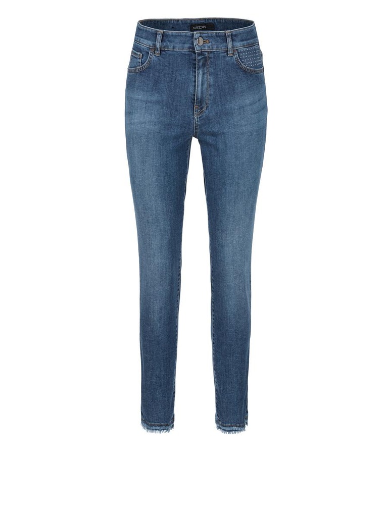 MARC CAIN SA 82.06 D10 Jeans mit Nieten indigo blue 355