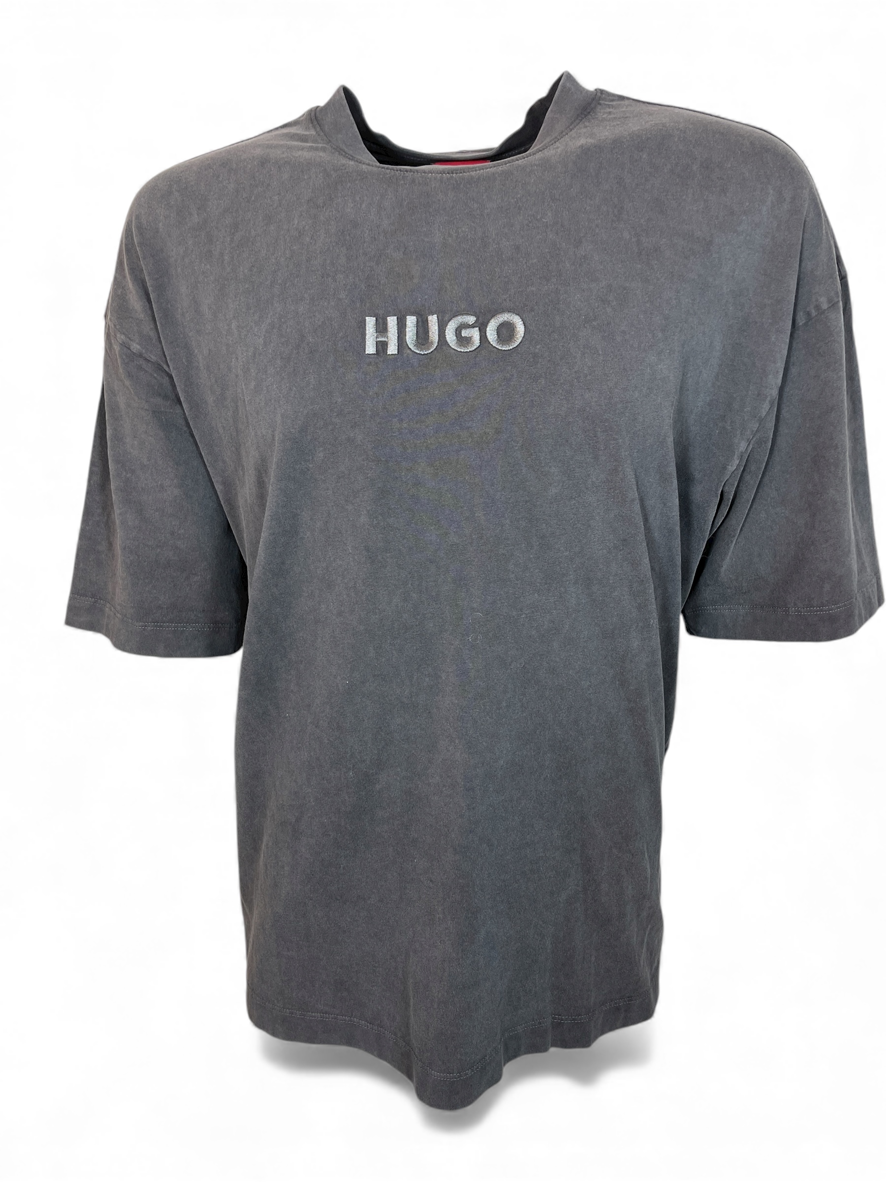 HUGO 50546369 Delw 10273311 01 Herren T-Shirt Charcoal