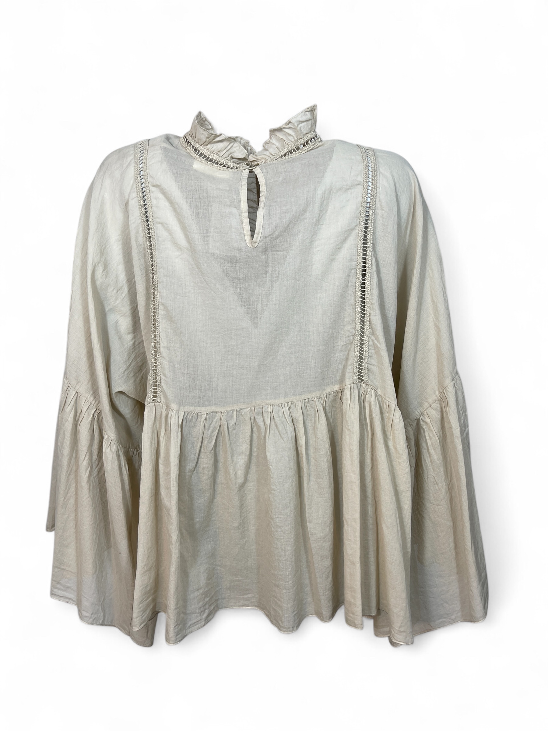 VICOLO  TD0906  Damen Bluse Fledermausärmel Cropped