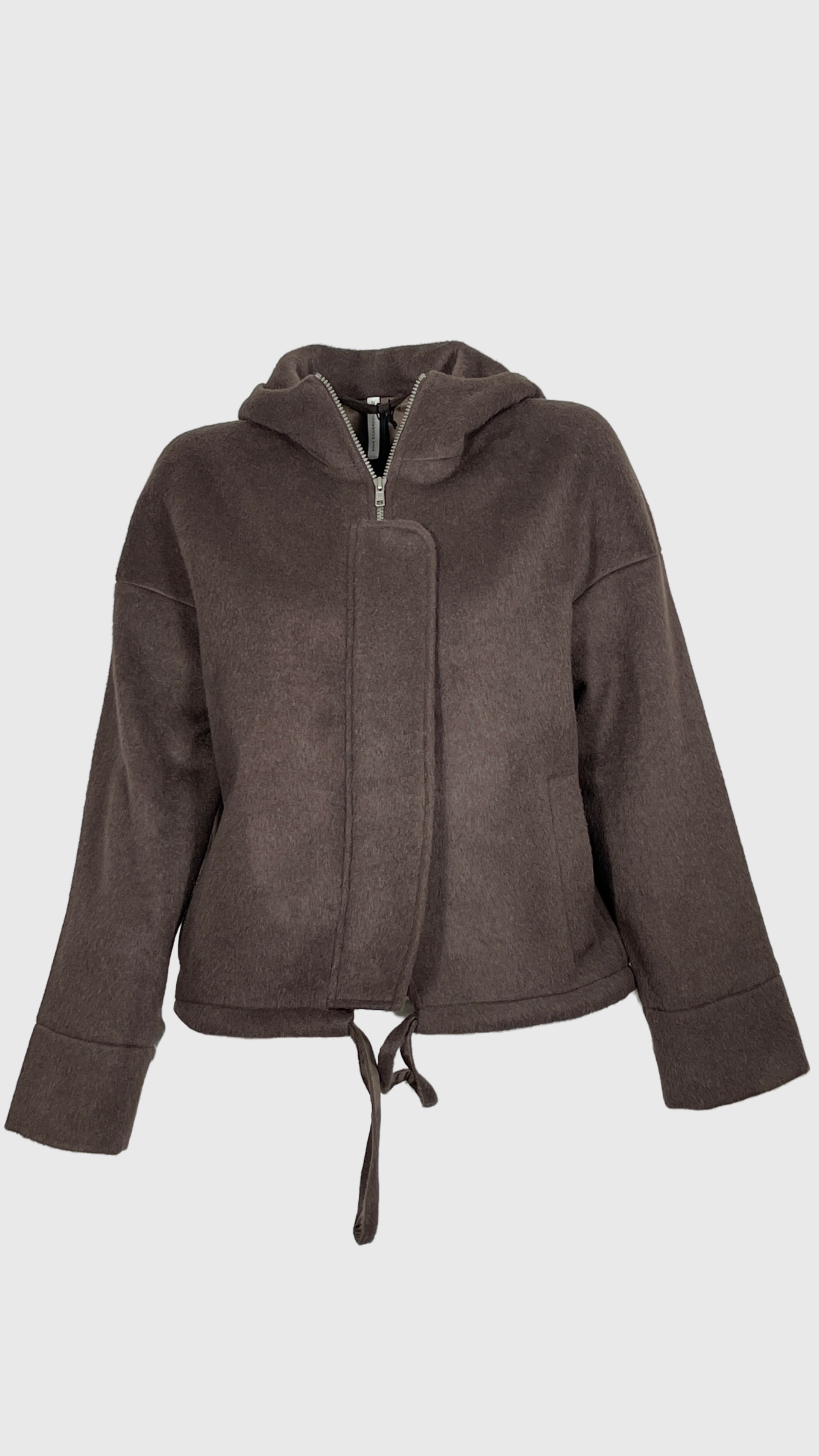 ANIA SCHIERHOLT JA2349/70 Damen Jacke Alpaka Wolle CHOCO.