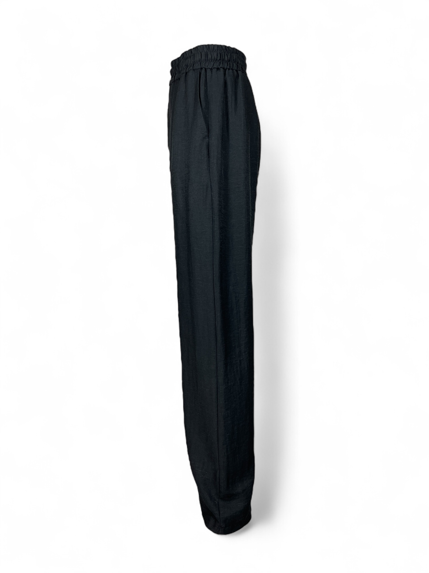 VICOLO TD0387 Damen Hose mit Kordelzug Nero