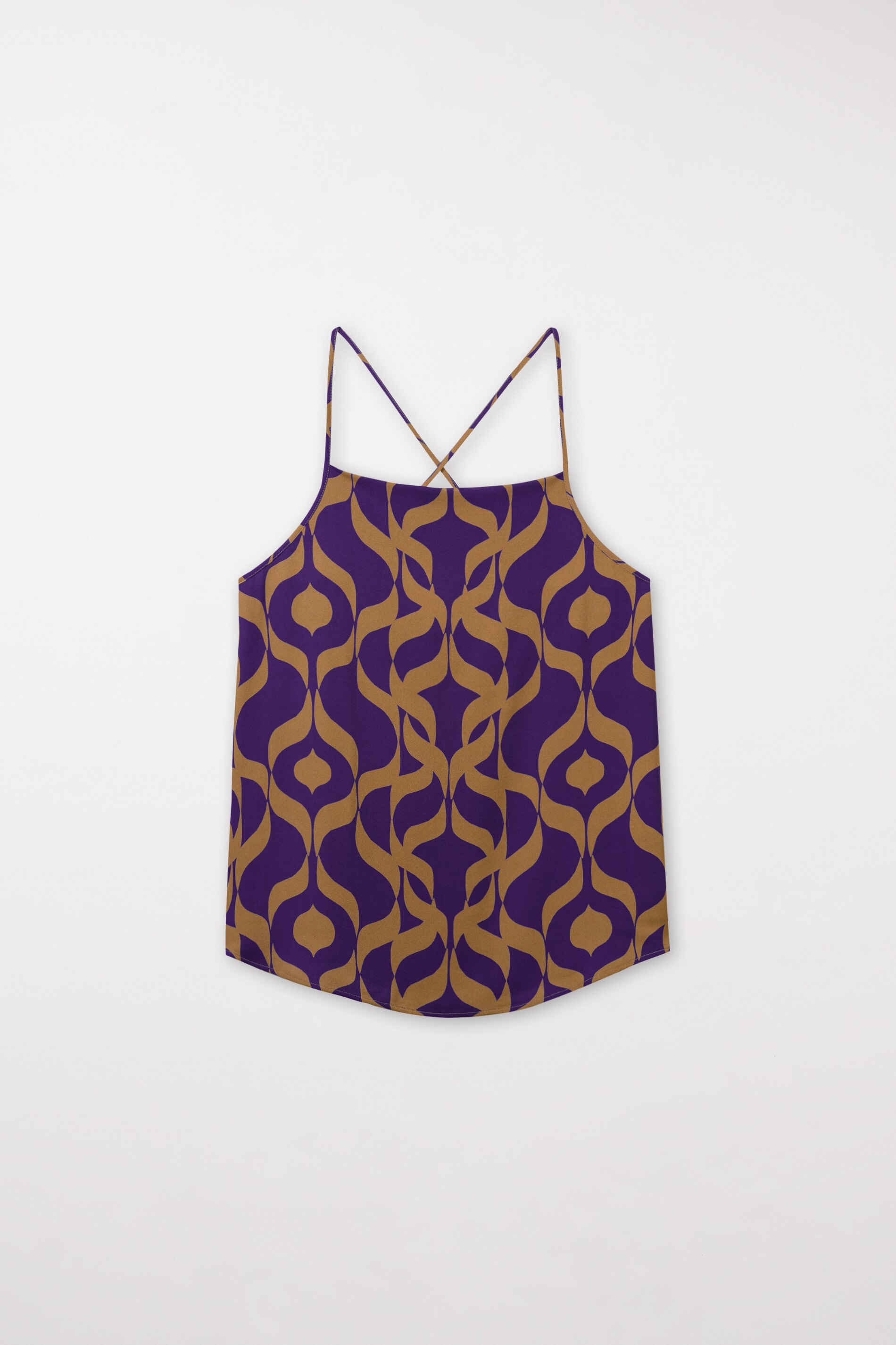 LUISA CERANO 288380/3525-0 Bluse Lila/braun