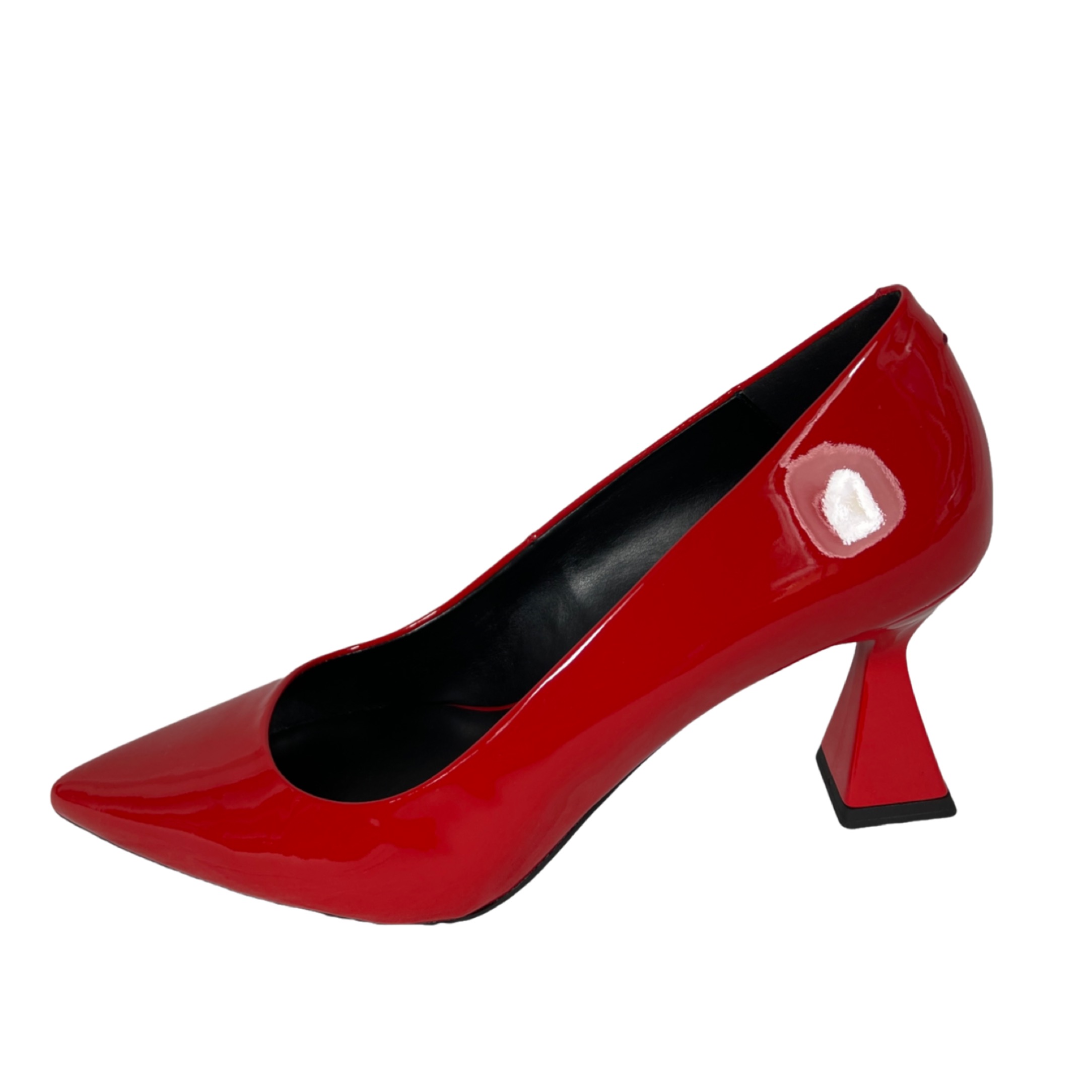 HUGO 50498084 Rebecca Pump Trichterabsatz 70-P 10250517 01 Leder Rot