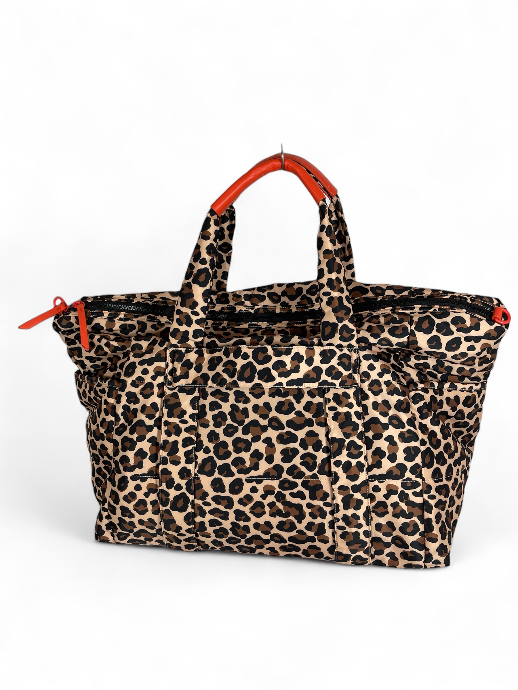 UNIO TRAVEL BAG NYLON REISETASCHE PUFFER BAG ORANGE  LEO