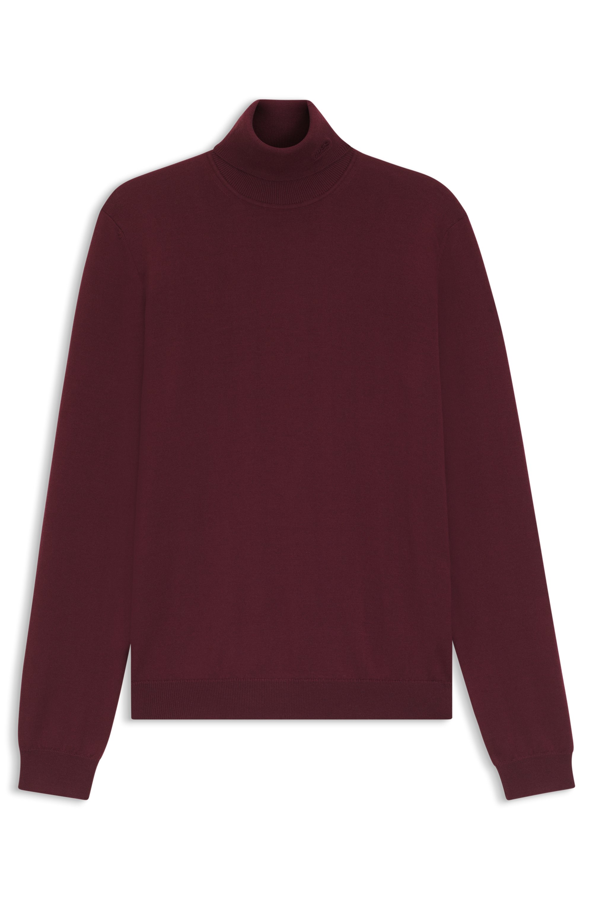 HUGO 50474174 San Thomas-M Rollkragenpullover Rot