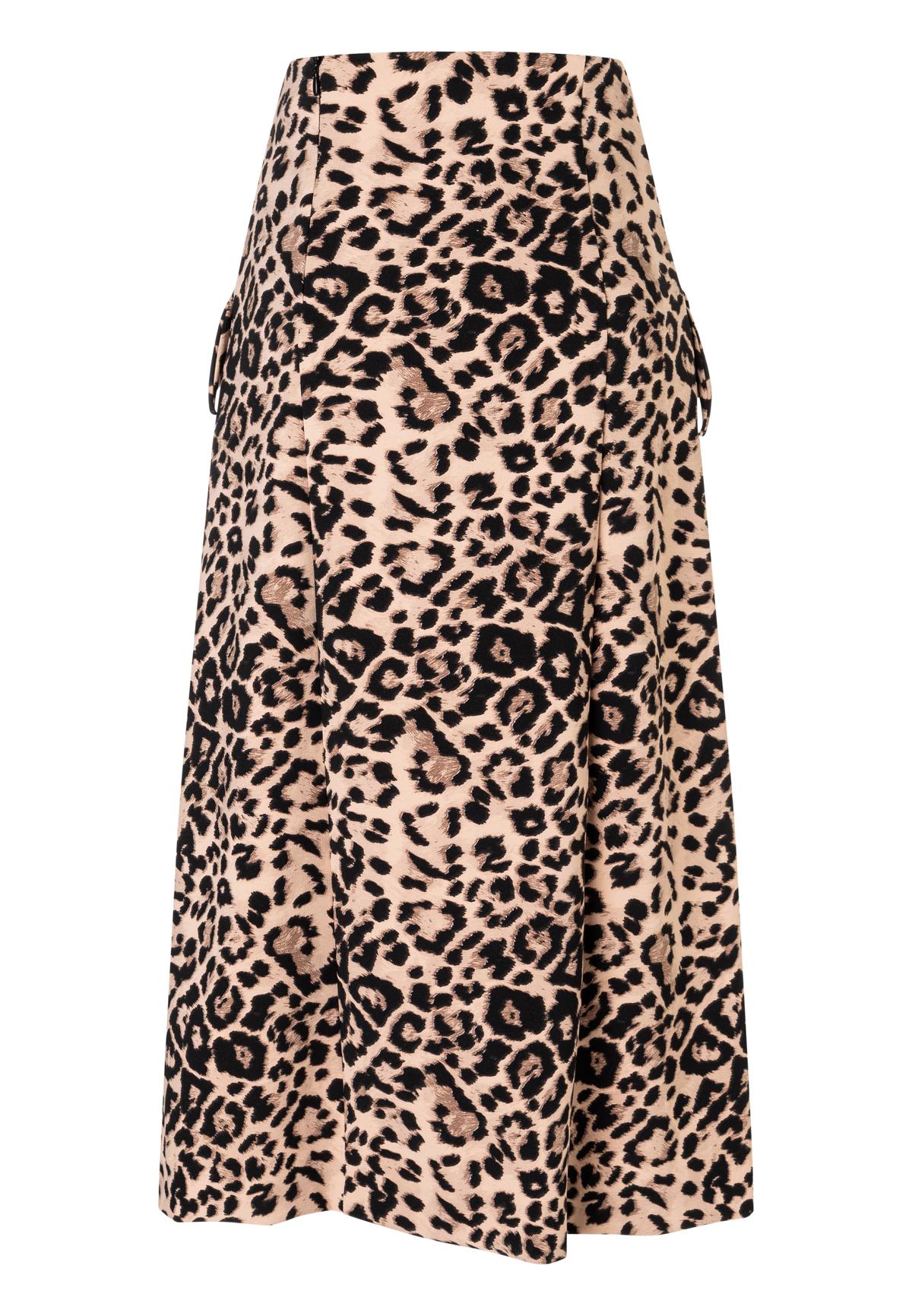ANA ALCAZAR  061504-3736 skirt  Damen mittel Rock Leo original brown