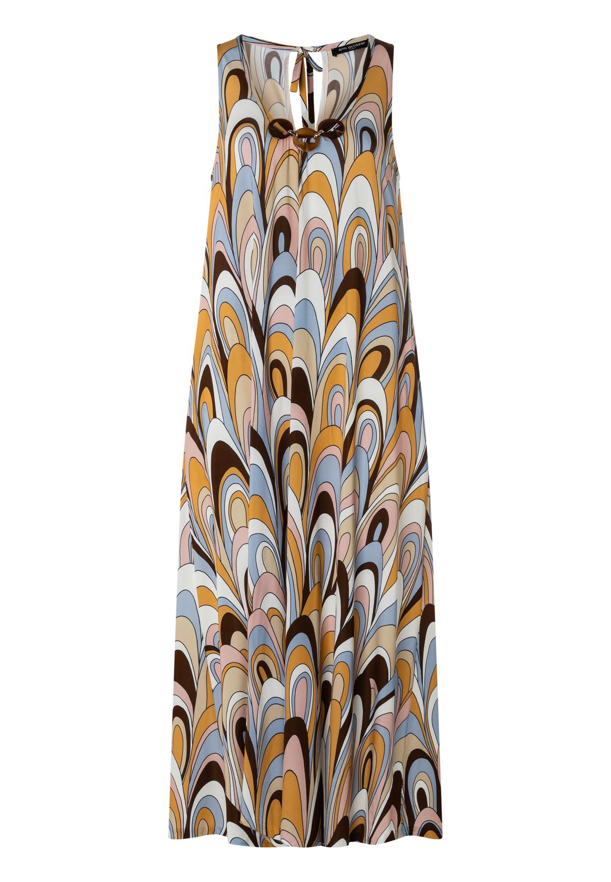 Ana Alcazar 049655-3358 maxi dress Damen Kleid  original multicoloured
