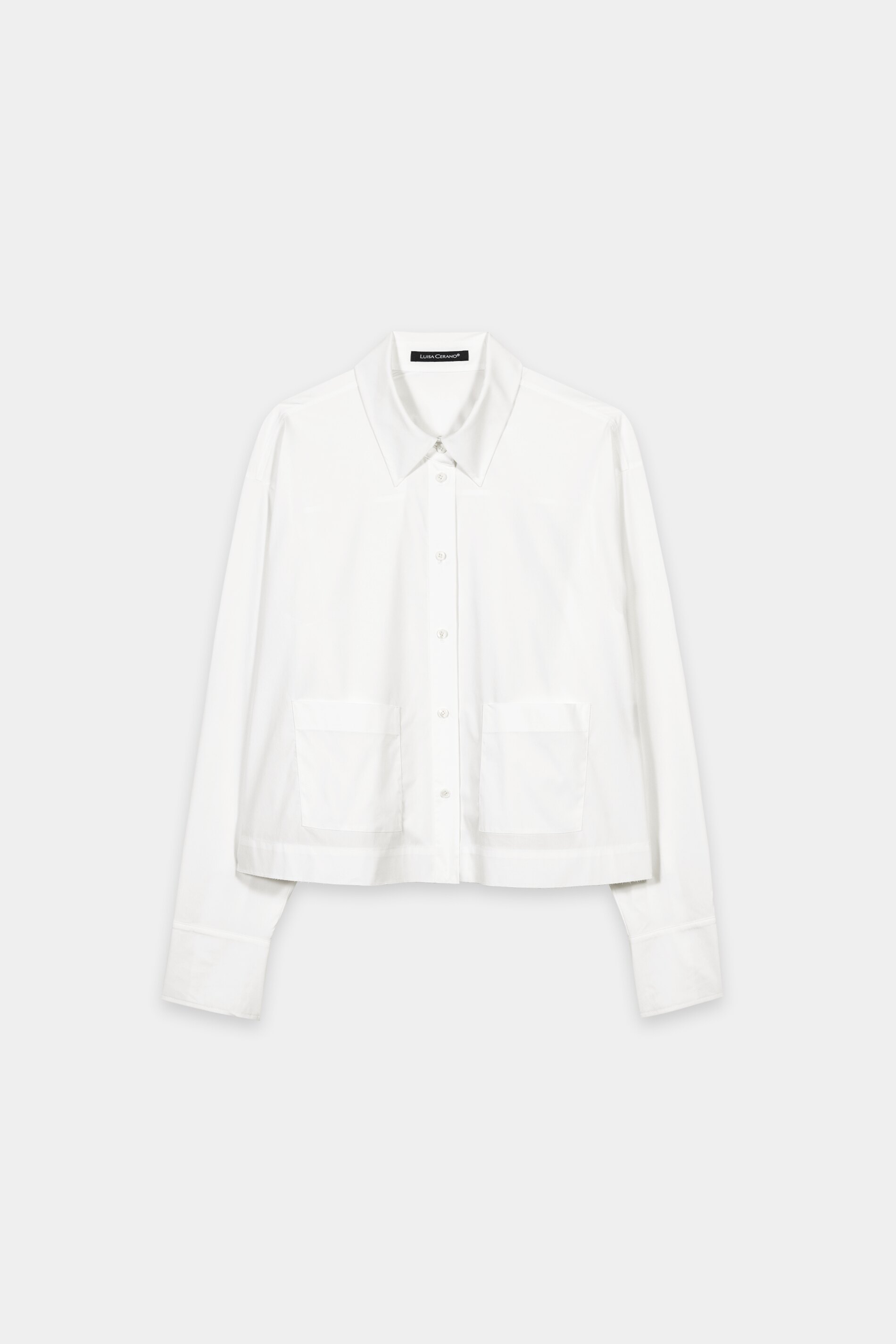 LUISA CERANO  238650/3810-0 Hemdbluse stretch weiß