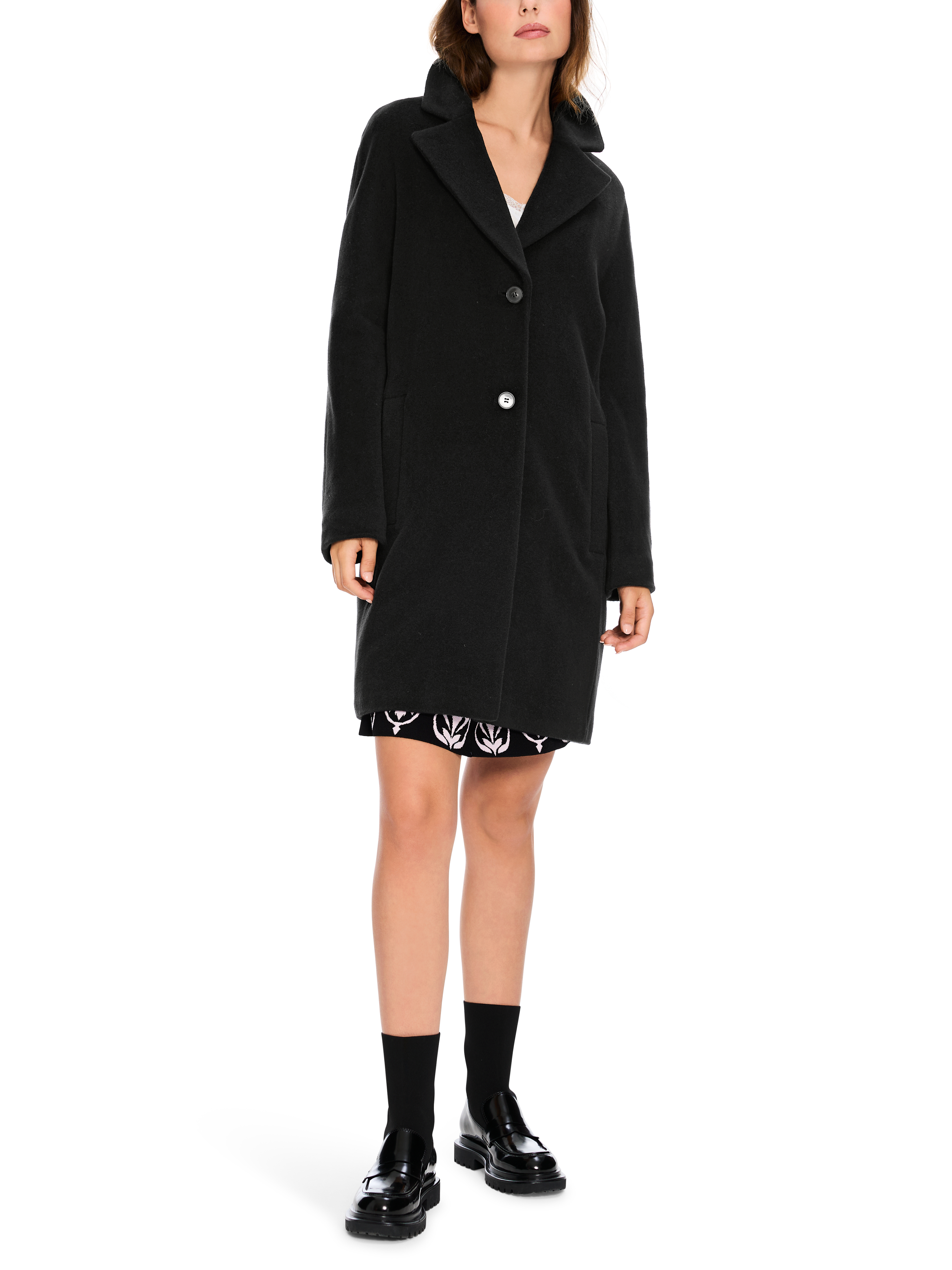 MARC CAIN XA 11.05 W10 DAMEN WOLLMANTEL