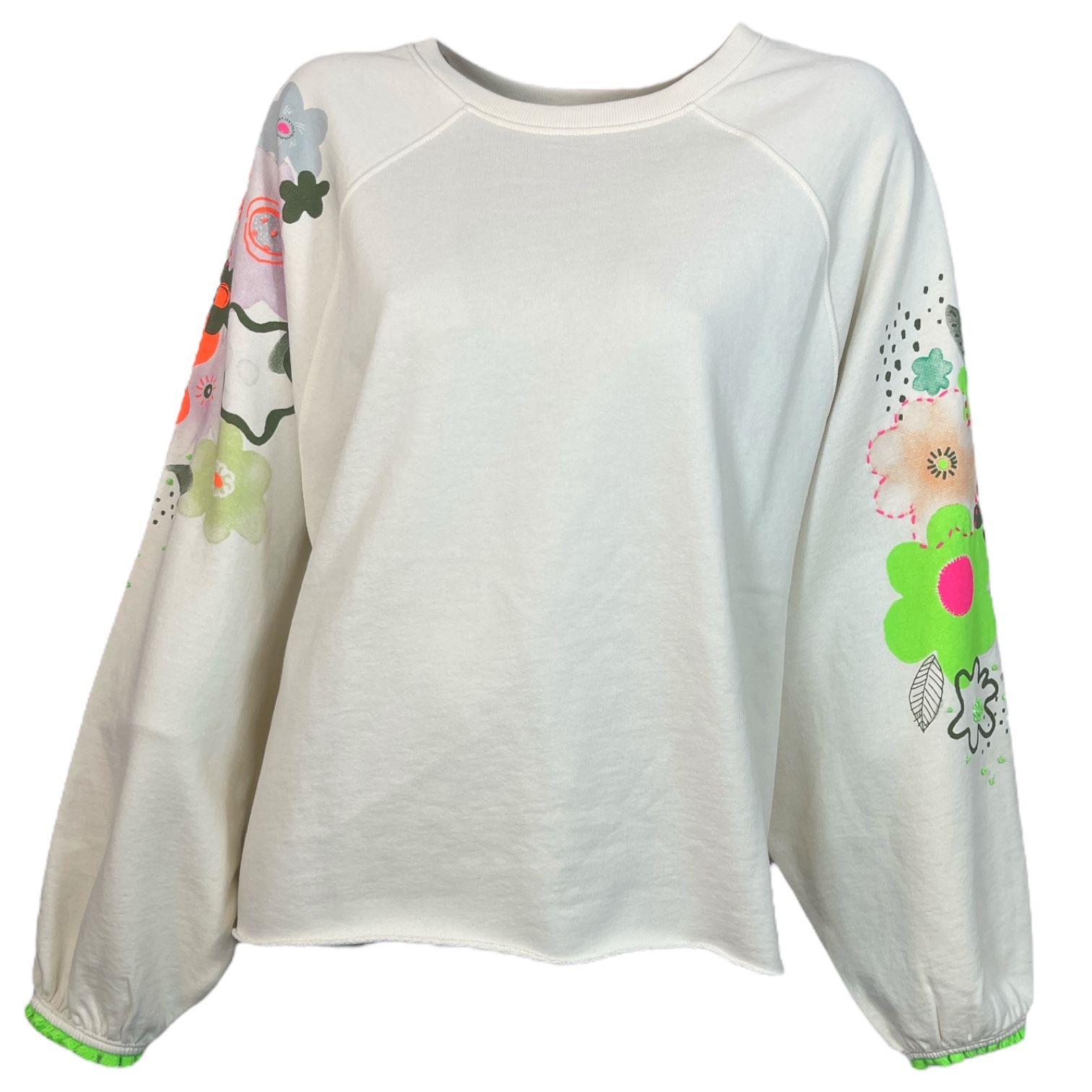 LOVE JOY VICTORY 114-118 TULALA DAMEN SWEATSHIRT BEIGE