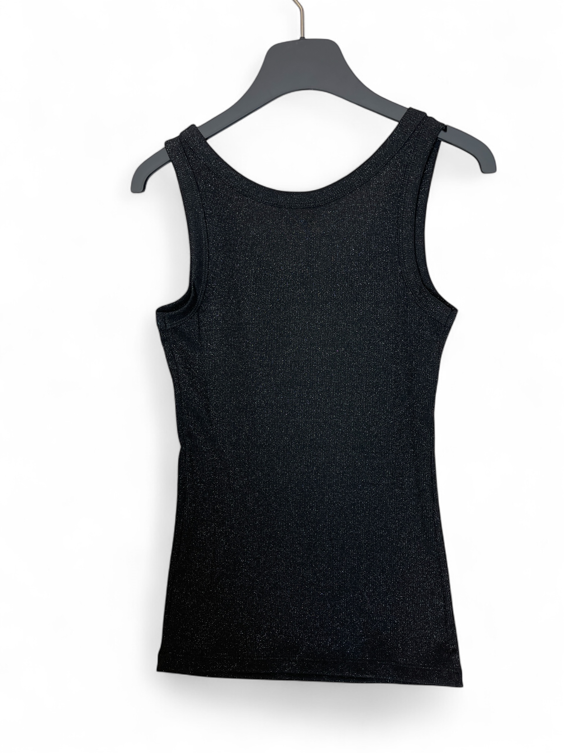 VICOLO UF0055 DAMEN GLITZER TOP TANKTOP