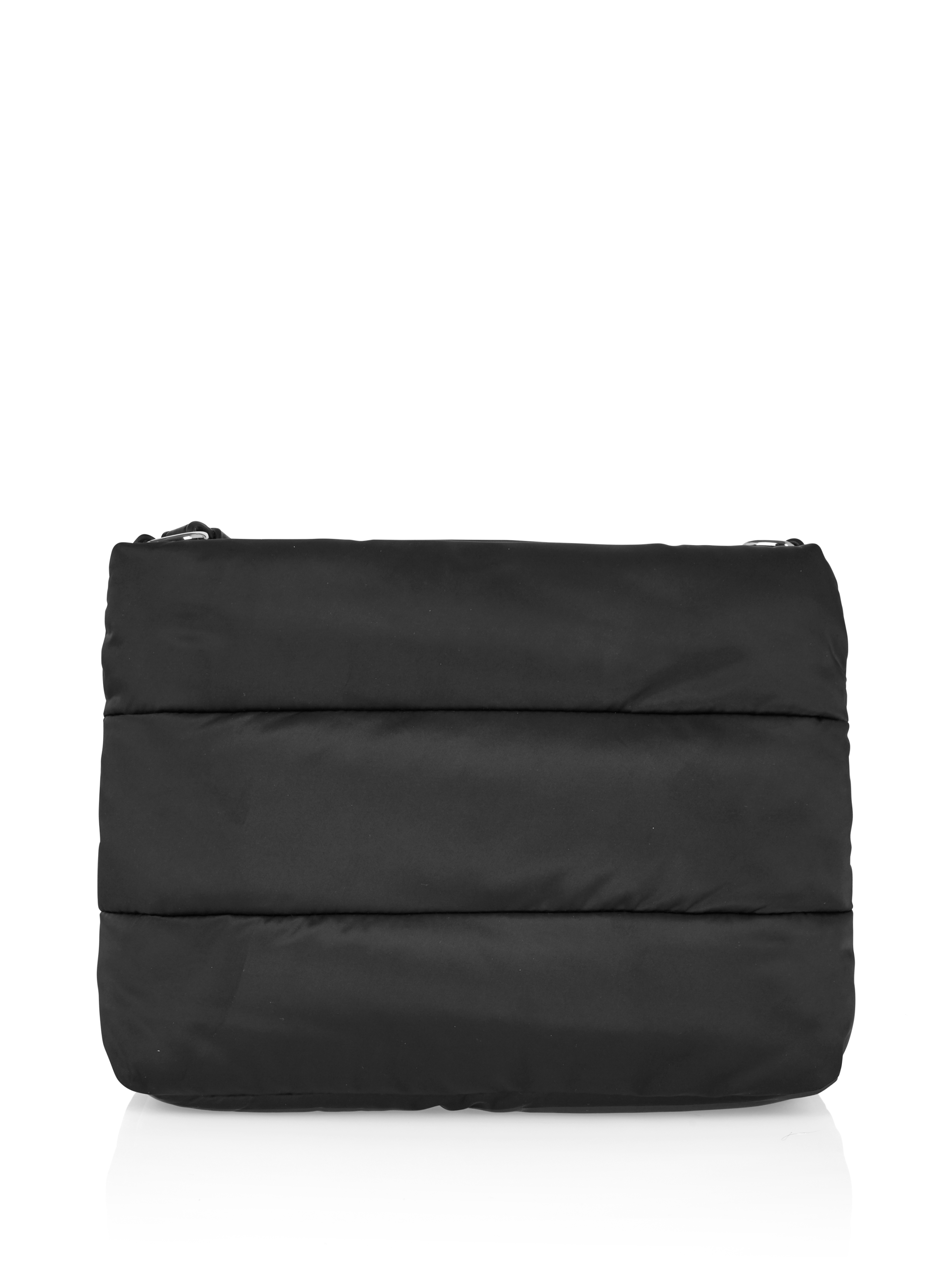 MARC CAIN VB TI.05 W17 Gesteppte Schultertasche Schwarz