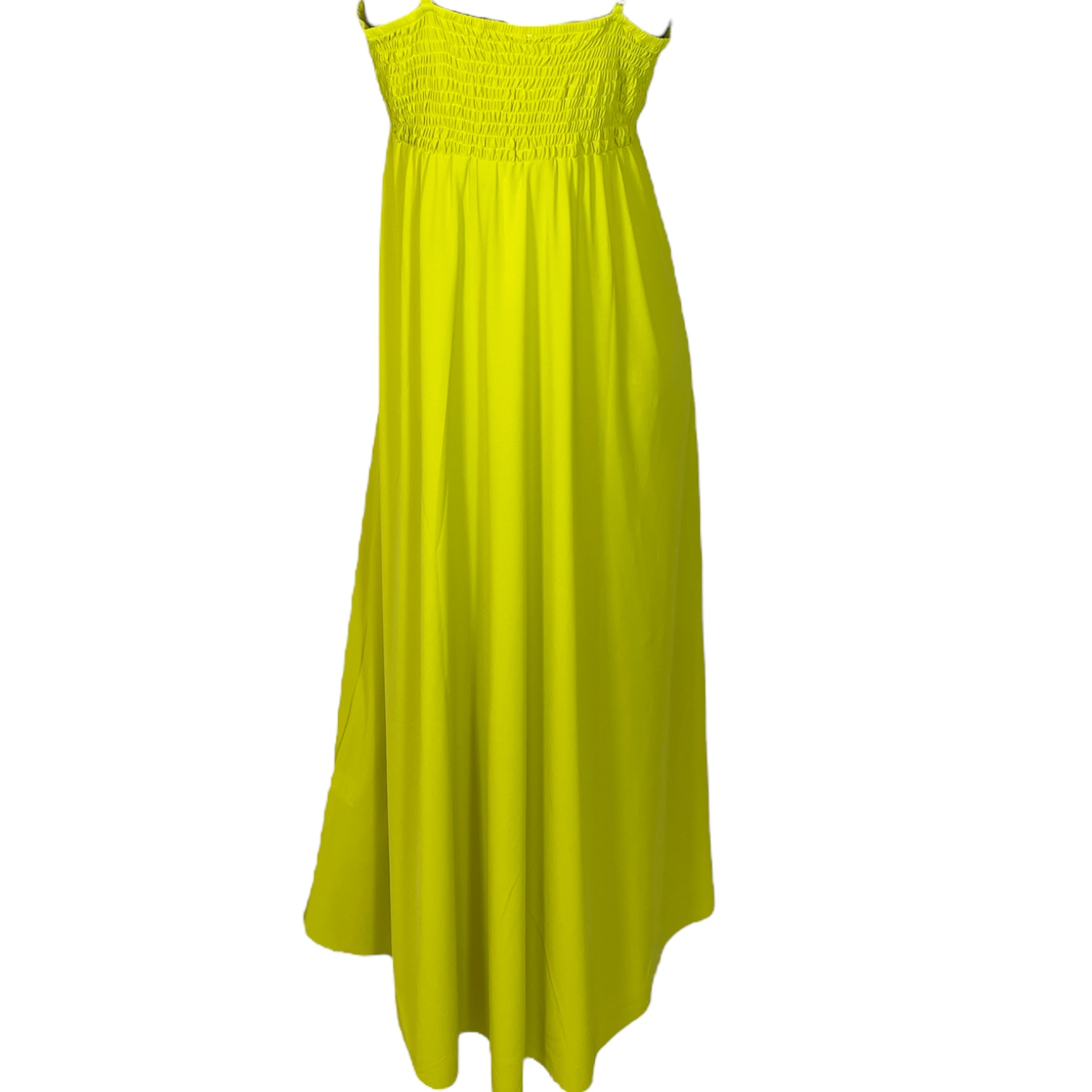 JAPAN TKY LARKIE Damen Kleid mit hohem Stretchkomfort Gelb Lime