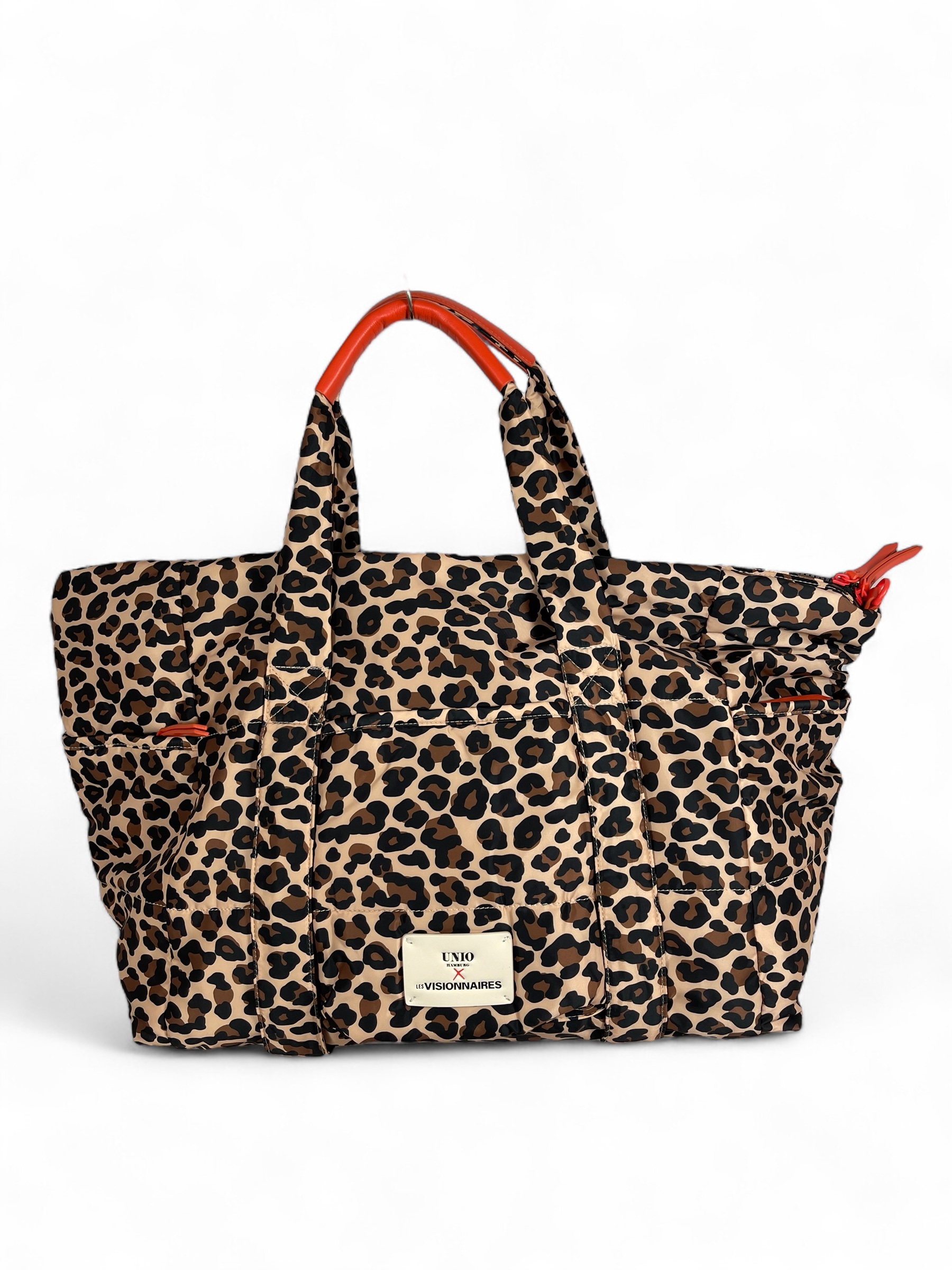 UNIO TRAVEL BAG NYLON REISETASCHE PUFFER BAG ORANGE  LEO