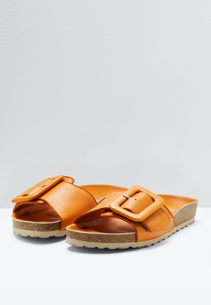 CINQUE 22289-10 CIPRIMA Damen Bio-Pantolette Kork Leder