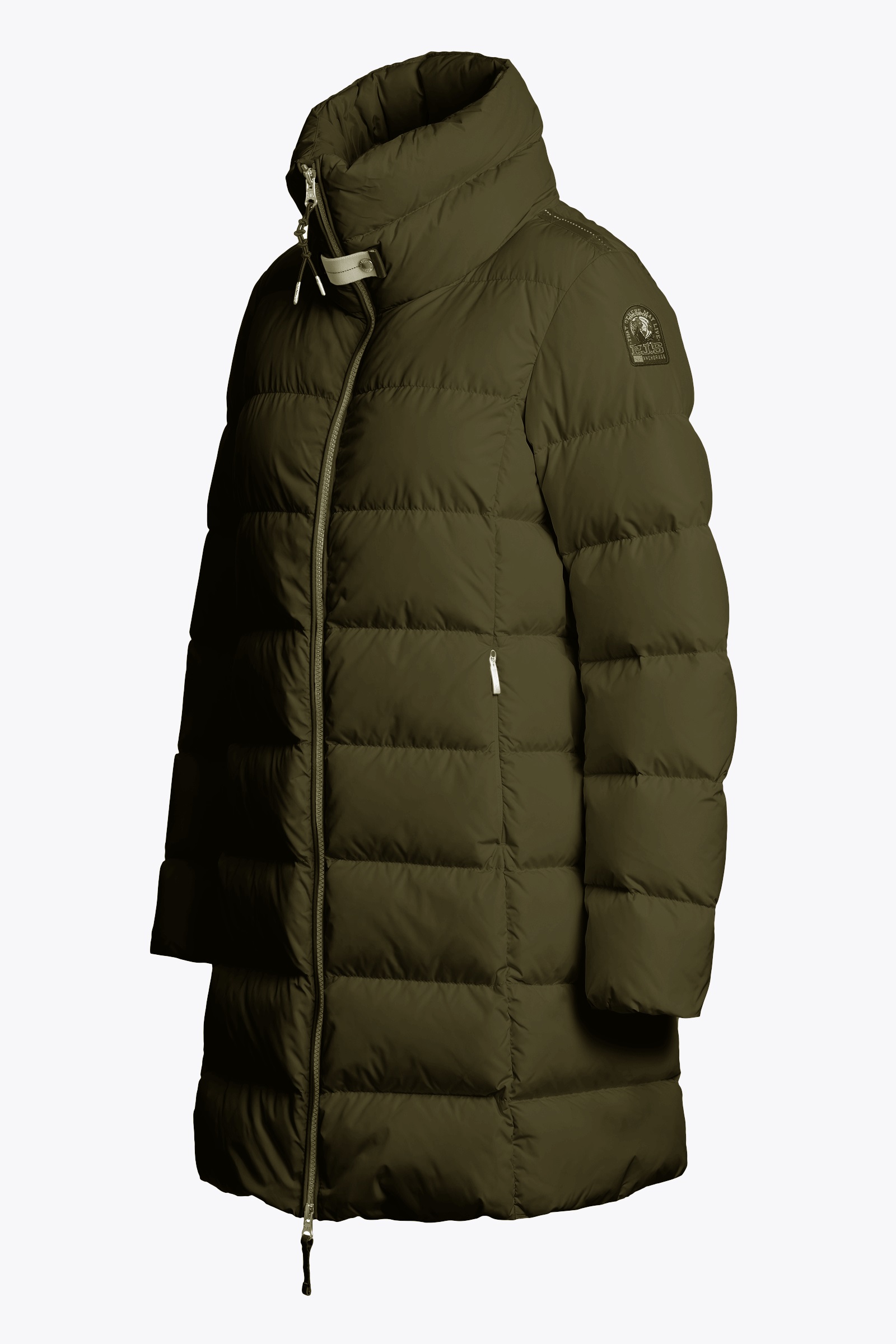 PARAJUMPERS TT33 MALANDRA  LANGE DAUNENJACKE  OLIV 0103