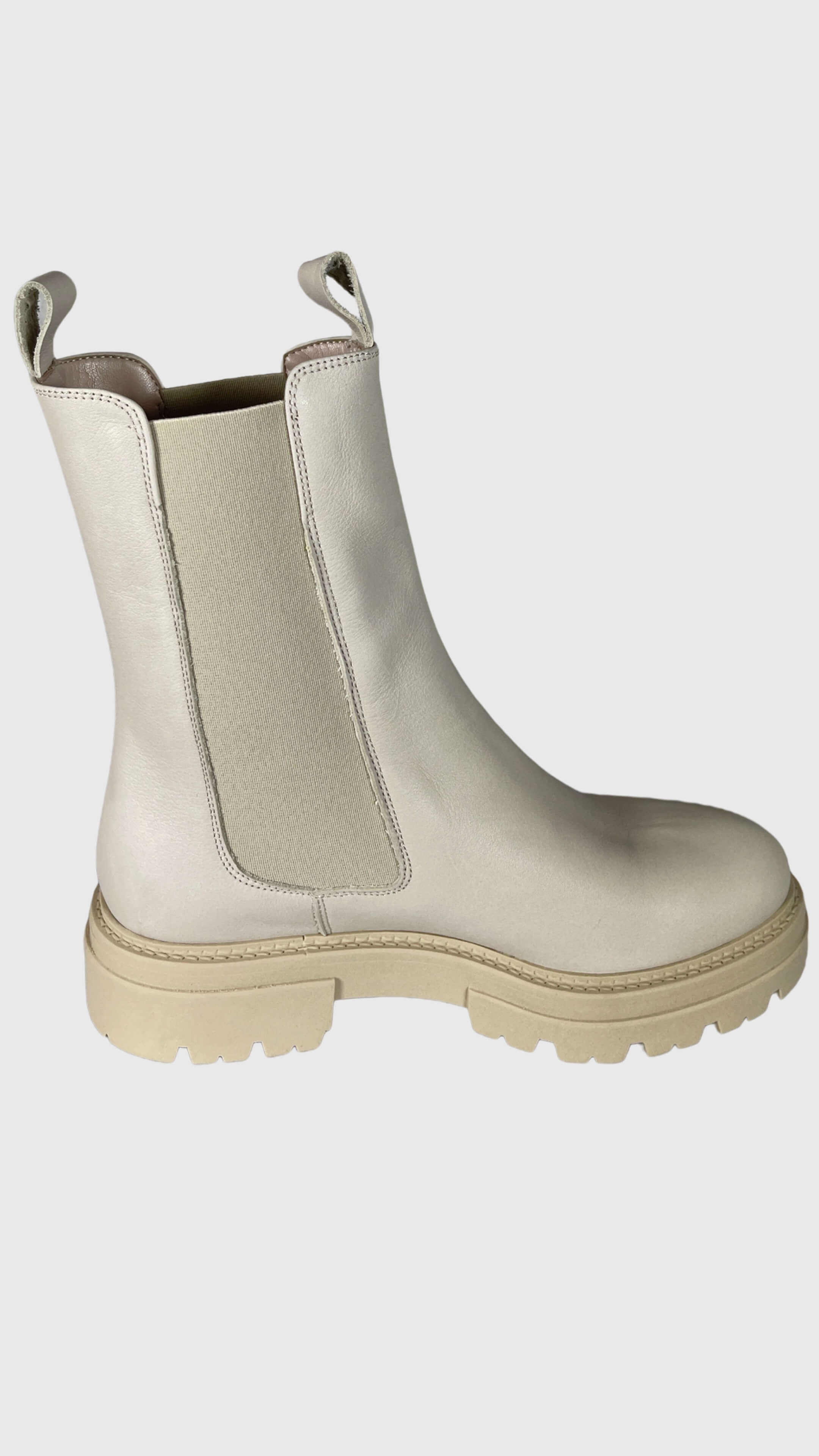 CINQUE ACC - 22157-10 Damen Chelsea Boots Stiefelette mit elastischen Einsätzen Sand