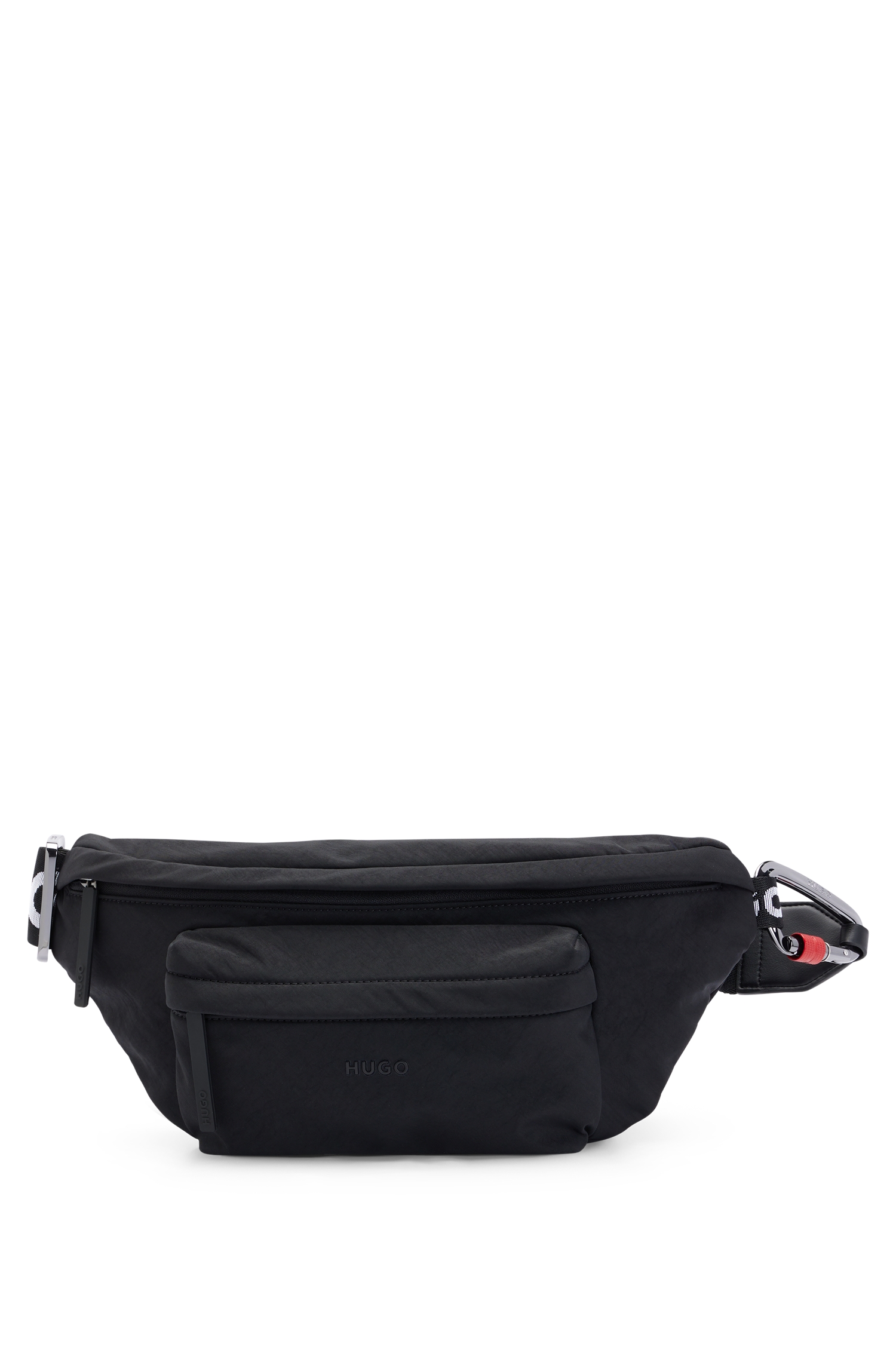 HUGO 50497784 Harrison_Bumbag Gürteltasche Bauchtasche Schwarz