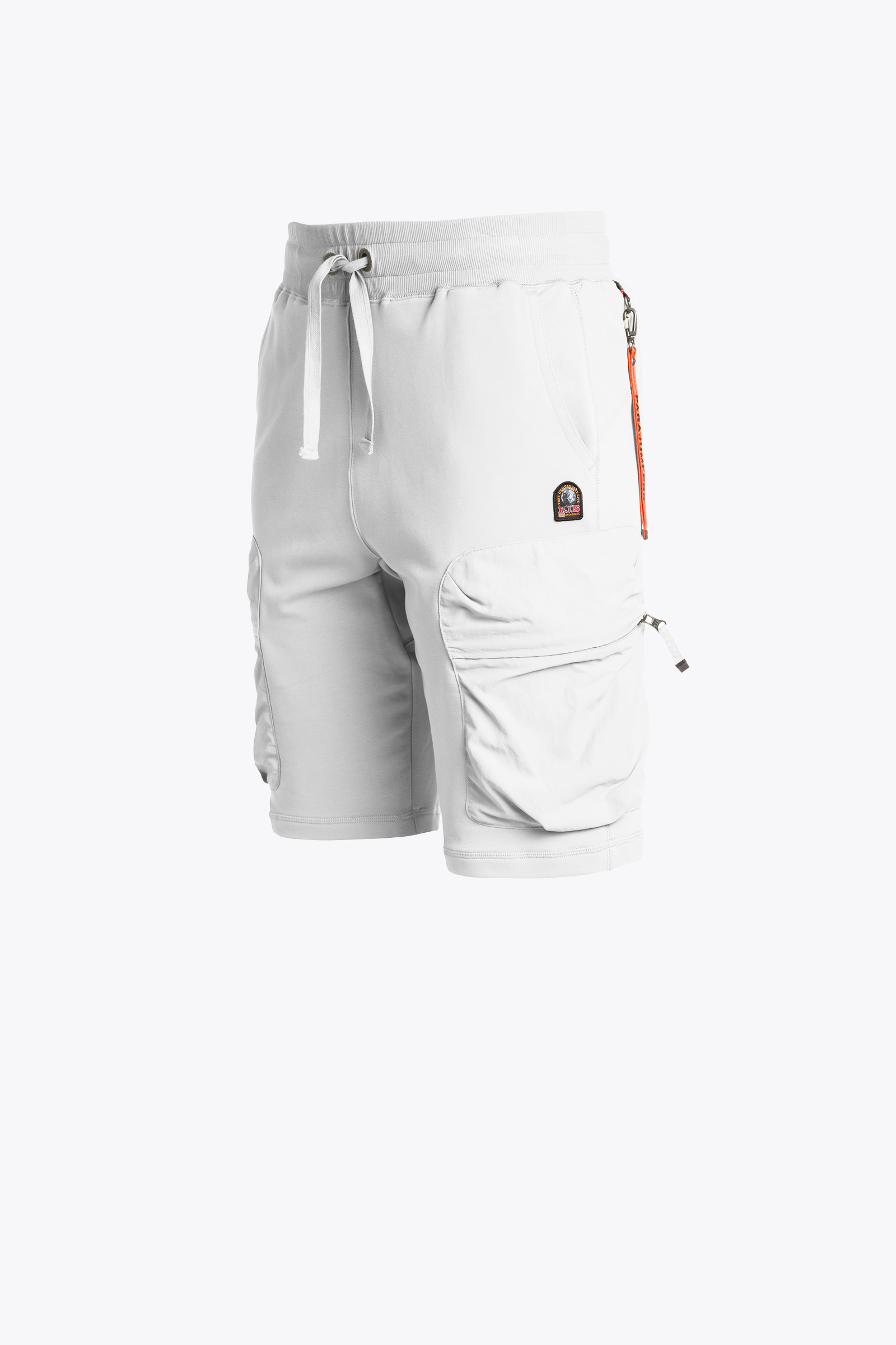 PARAJUMPERS RE06 IRVINE Herren Sweatshorts Bermuda Hellgrau Hellgrau 0309