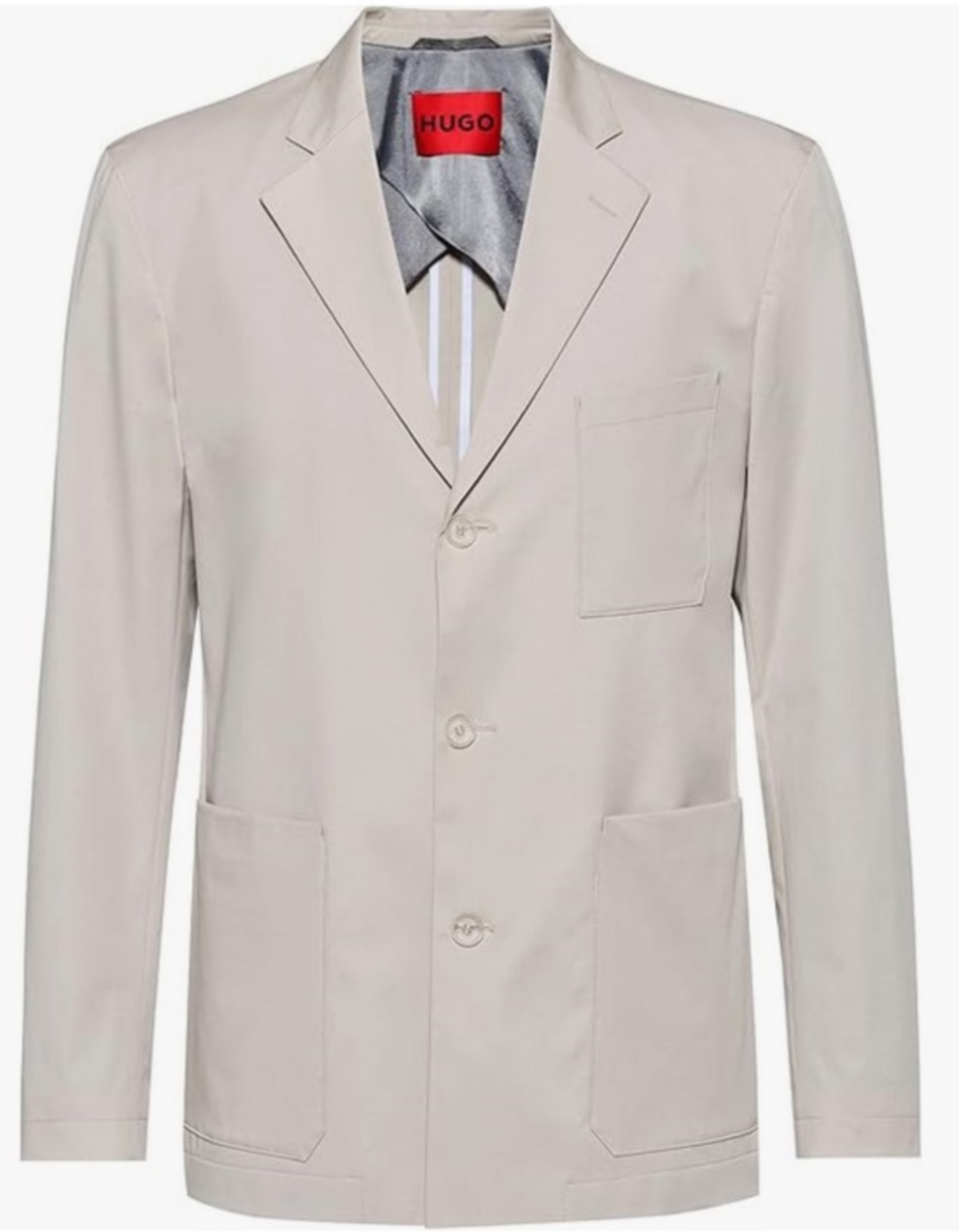 HUGO 50469773 John222X_WG 10240623 01  Stretch Sakko  Beige 272