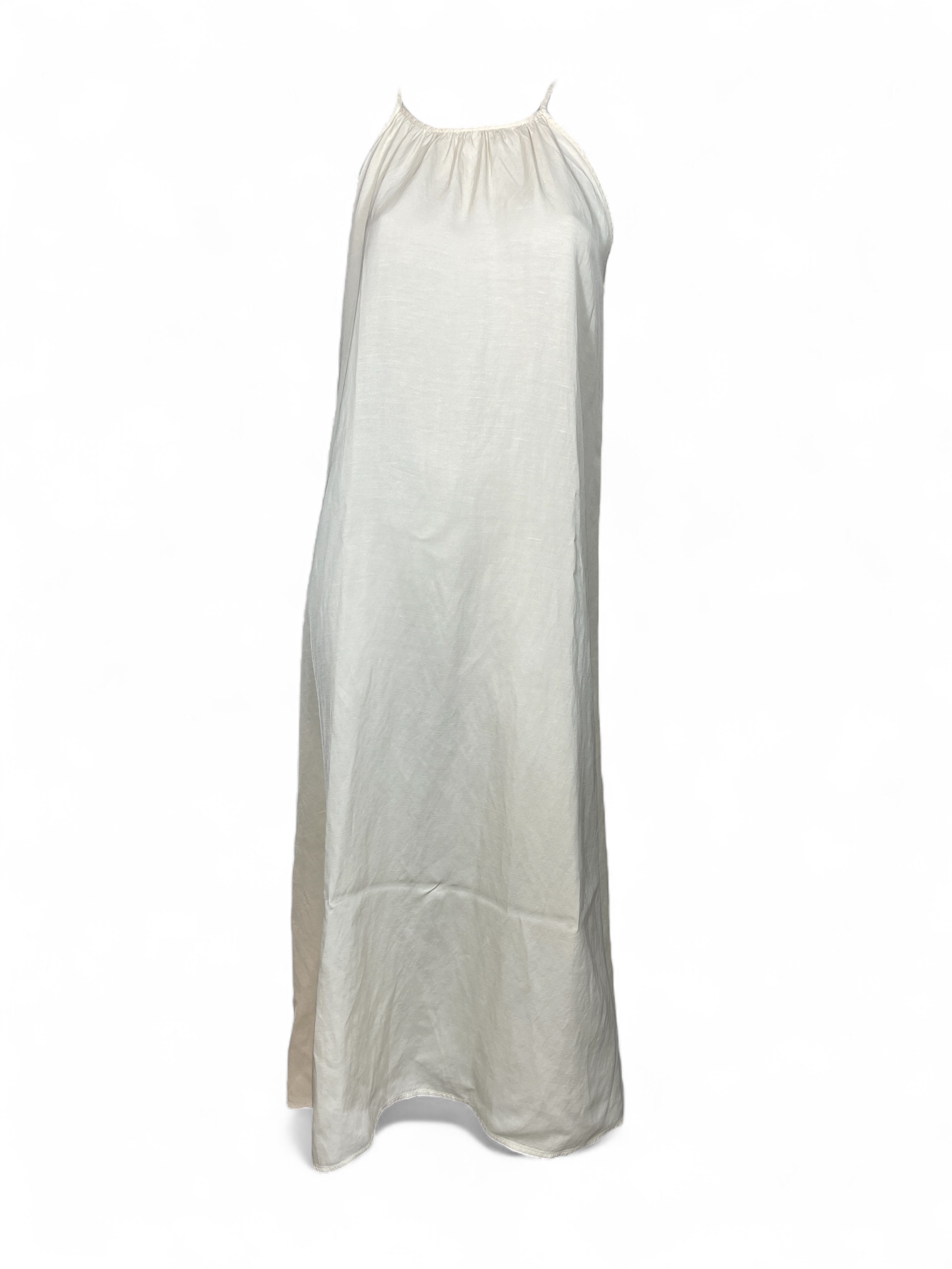 VICOLO TD0757 Damen Kleid mit Spaghettiträger Burro