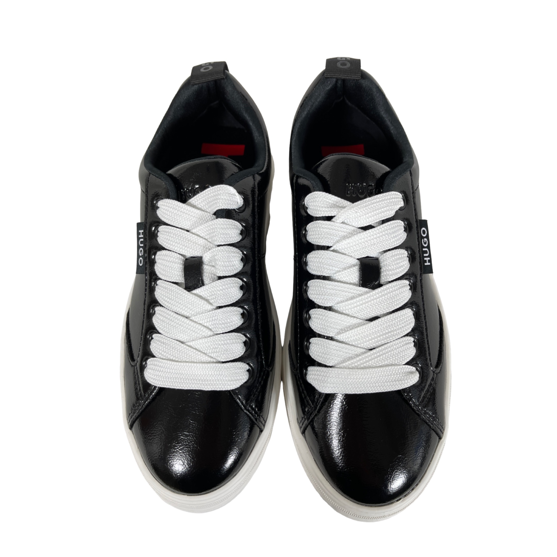 HUGO 50503077 Lyssa_Tenn_pt 10249983 01 Damen Plateau-Sneaker Schwarz