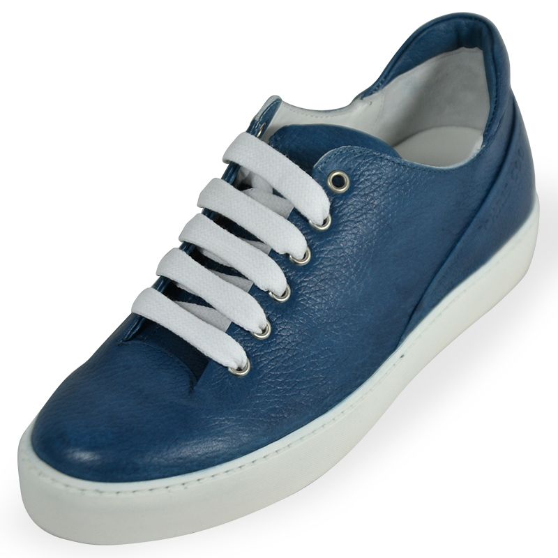 CHRIS COO SERENA2 TAMPONATO DAMEN SNEAKER AZZURRO.