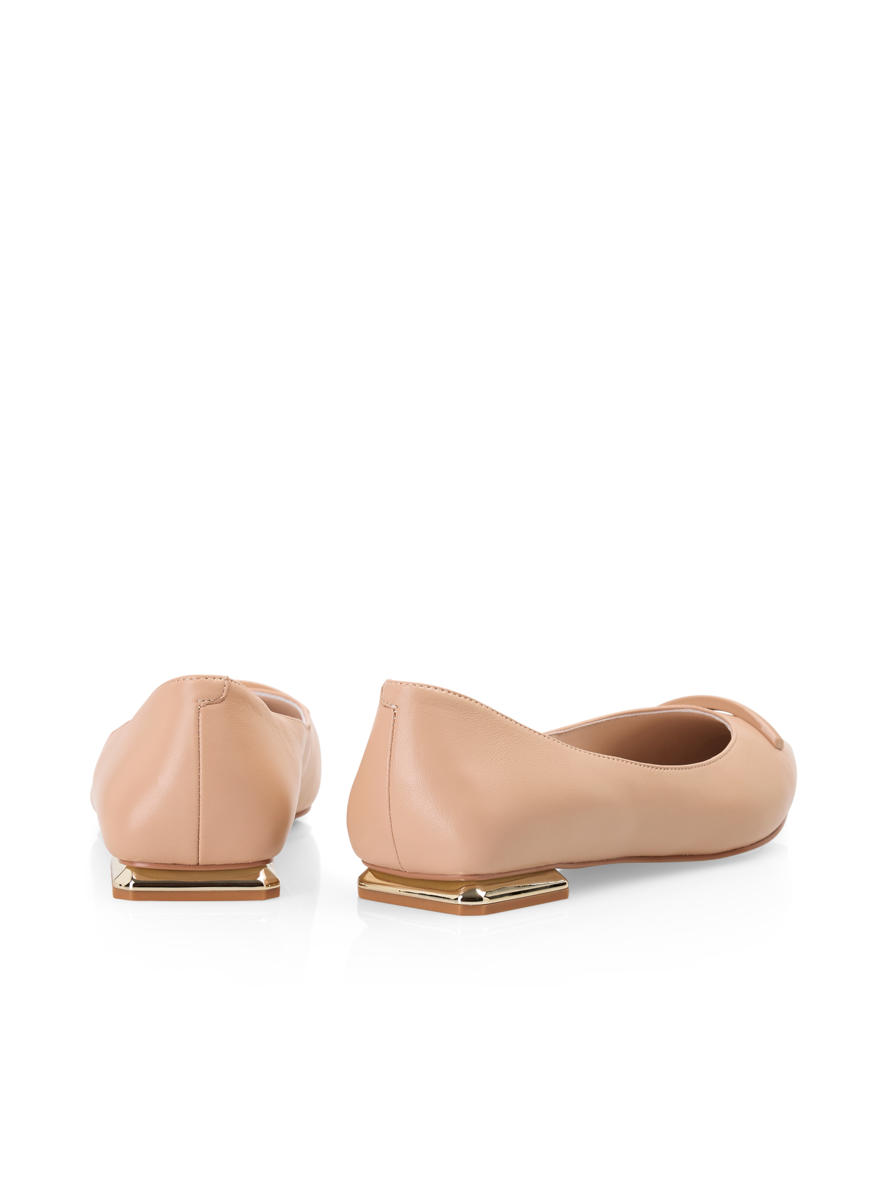 MARC CAIN  YC SF.01 L05 Ballerina aus Ziegennappa soft clay brown new beige