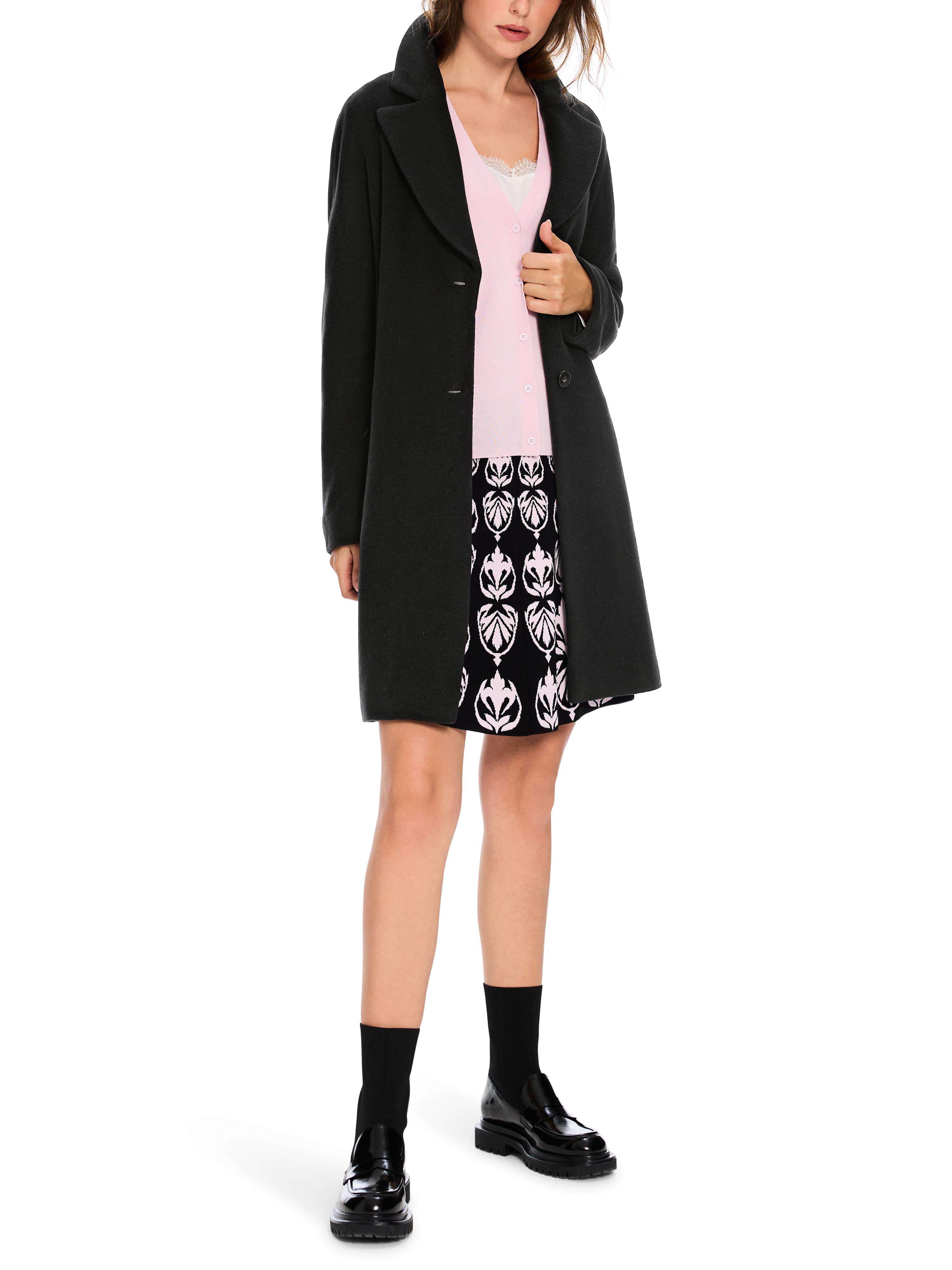 MARC CAIN XA 11.05 W10 DAMEN WOLLMANTEL