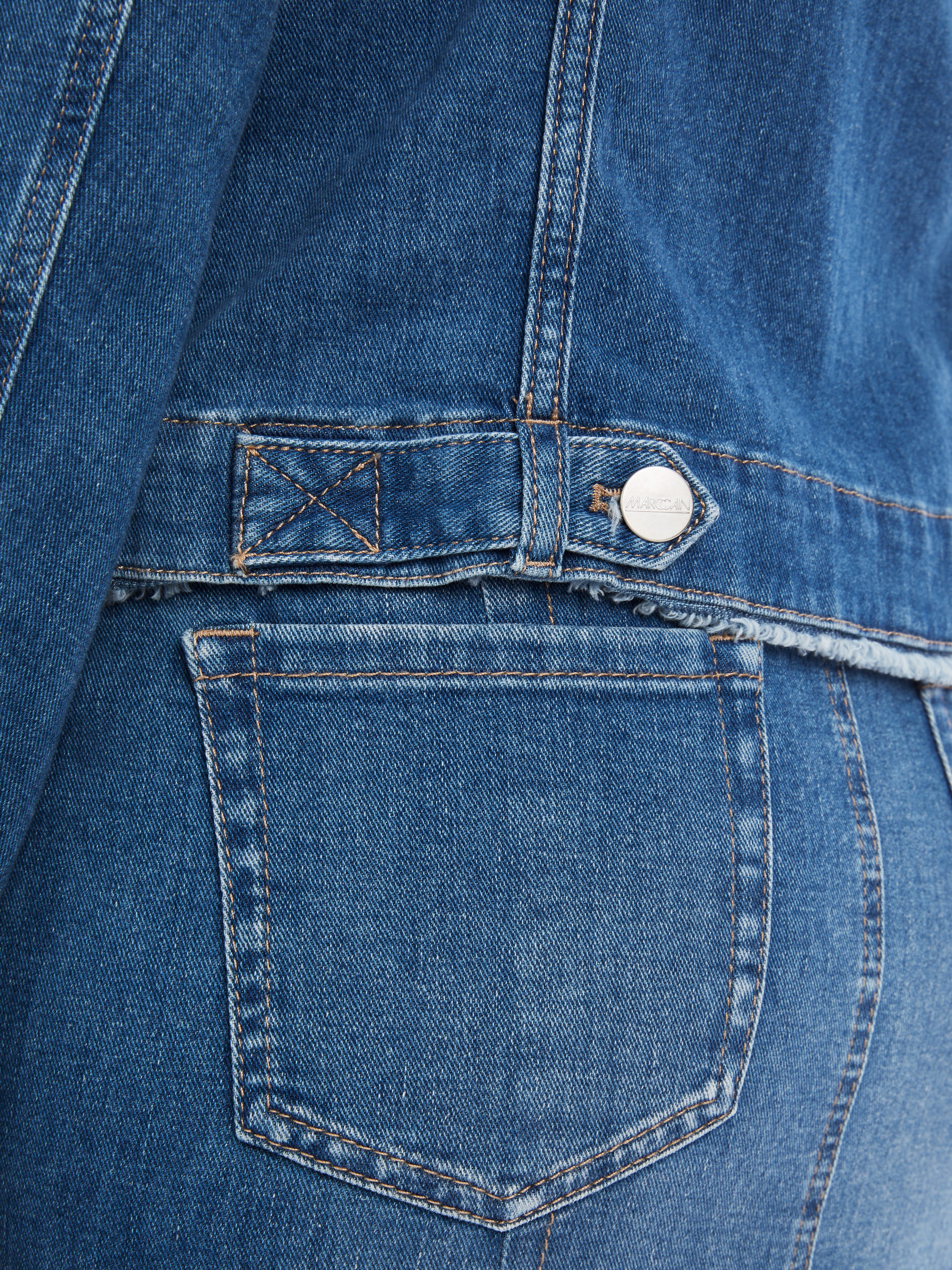 MARC CAIN YA 31.02 D05 Jeansjacke Denim Rethink Together Blau