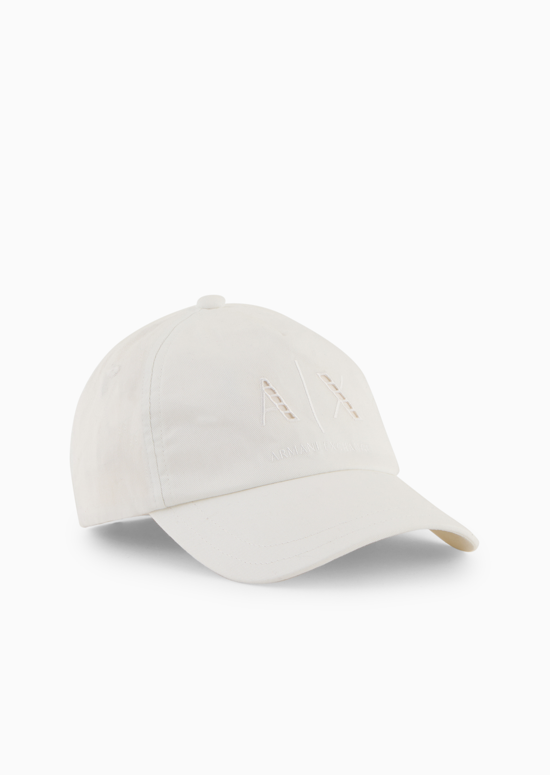 ARMANI 944206 4R108 Damen Basecap Cap mit  Logo Weiß