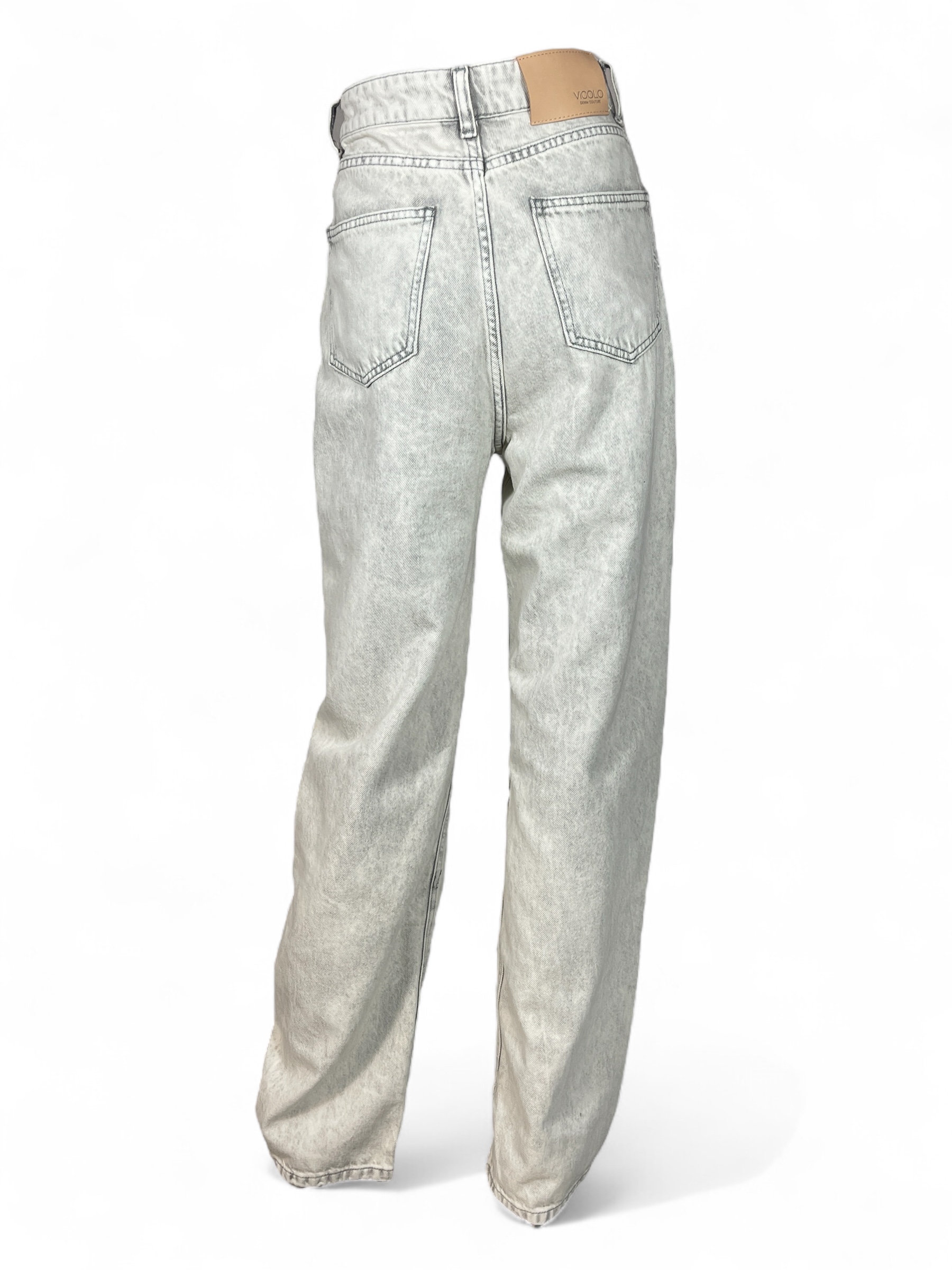 VICOLO DD5035 Damen Jeans Grigio