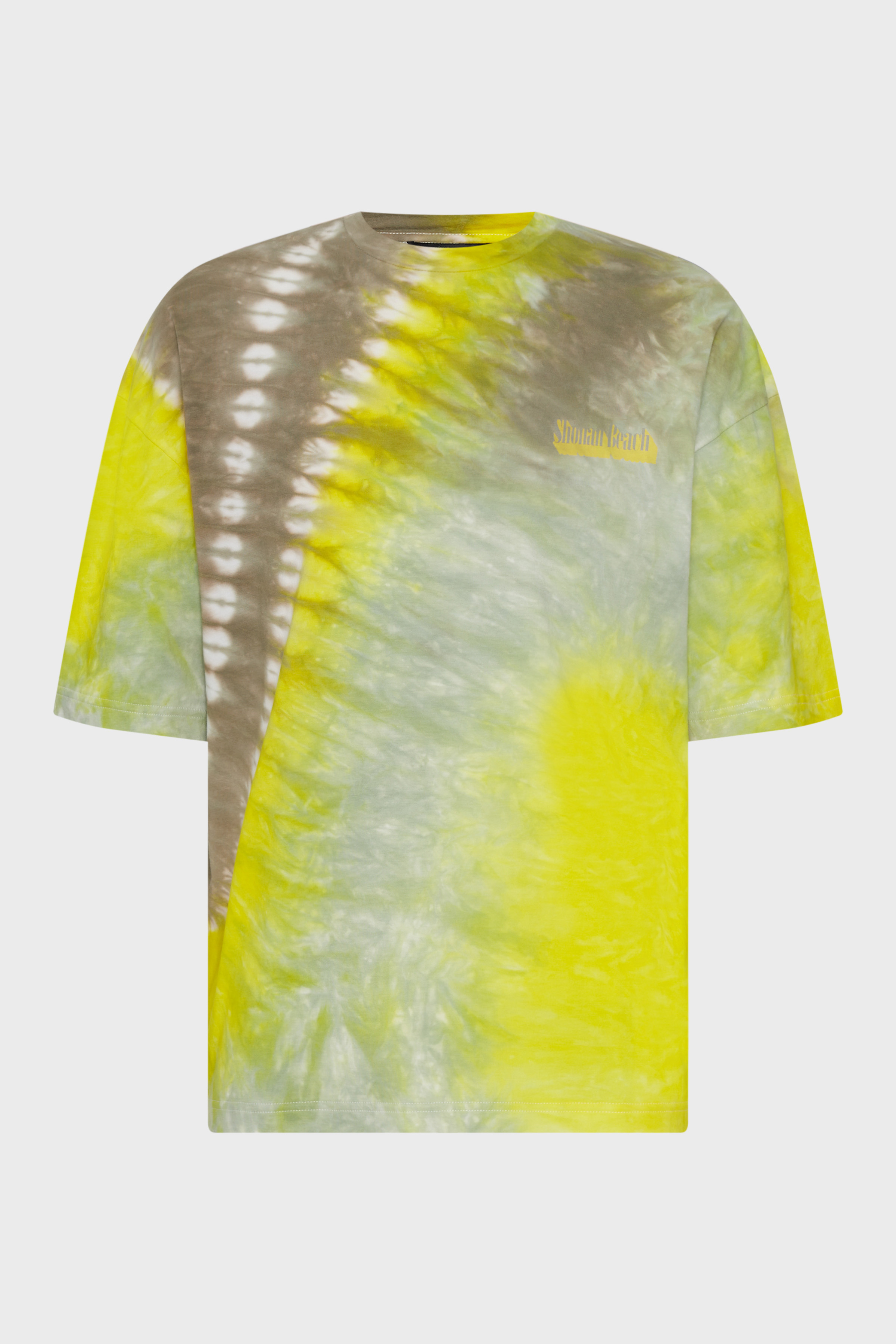 DRYKORN 525026 HUNT_SB 10 Herren T-Shirt mit Farbverlauf Gelb