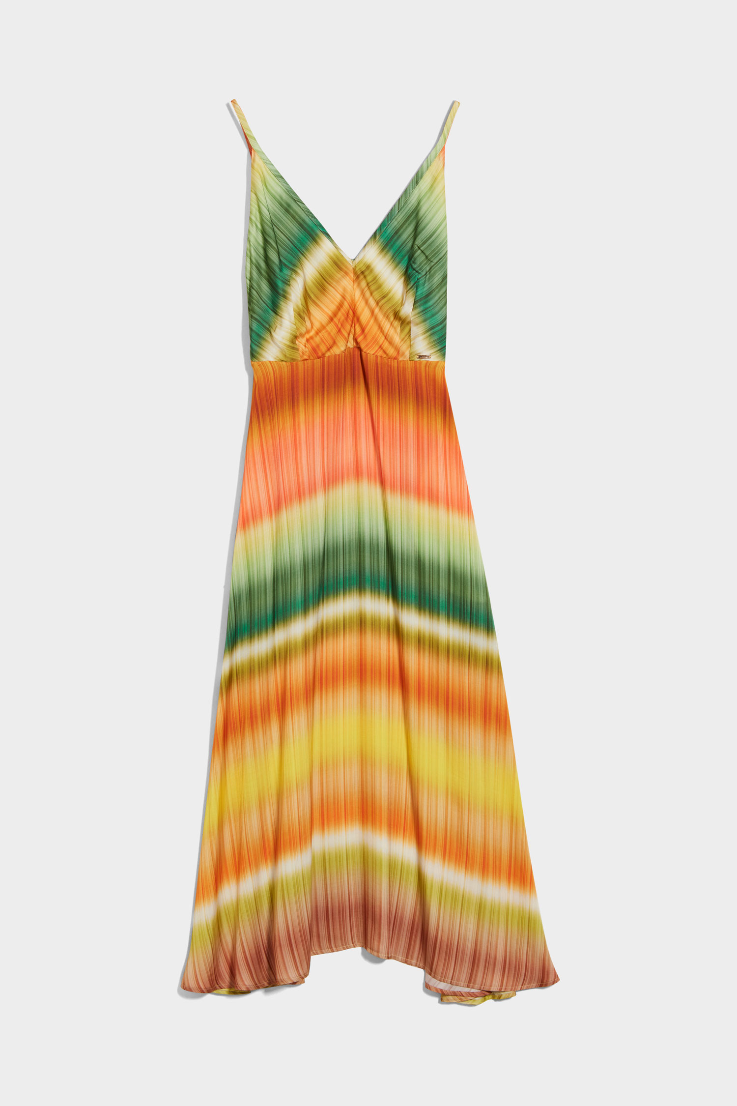 CINQUE 18022244 CIDESANO Kleid mit  Farbverlauf Orange/Grün