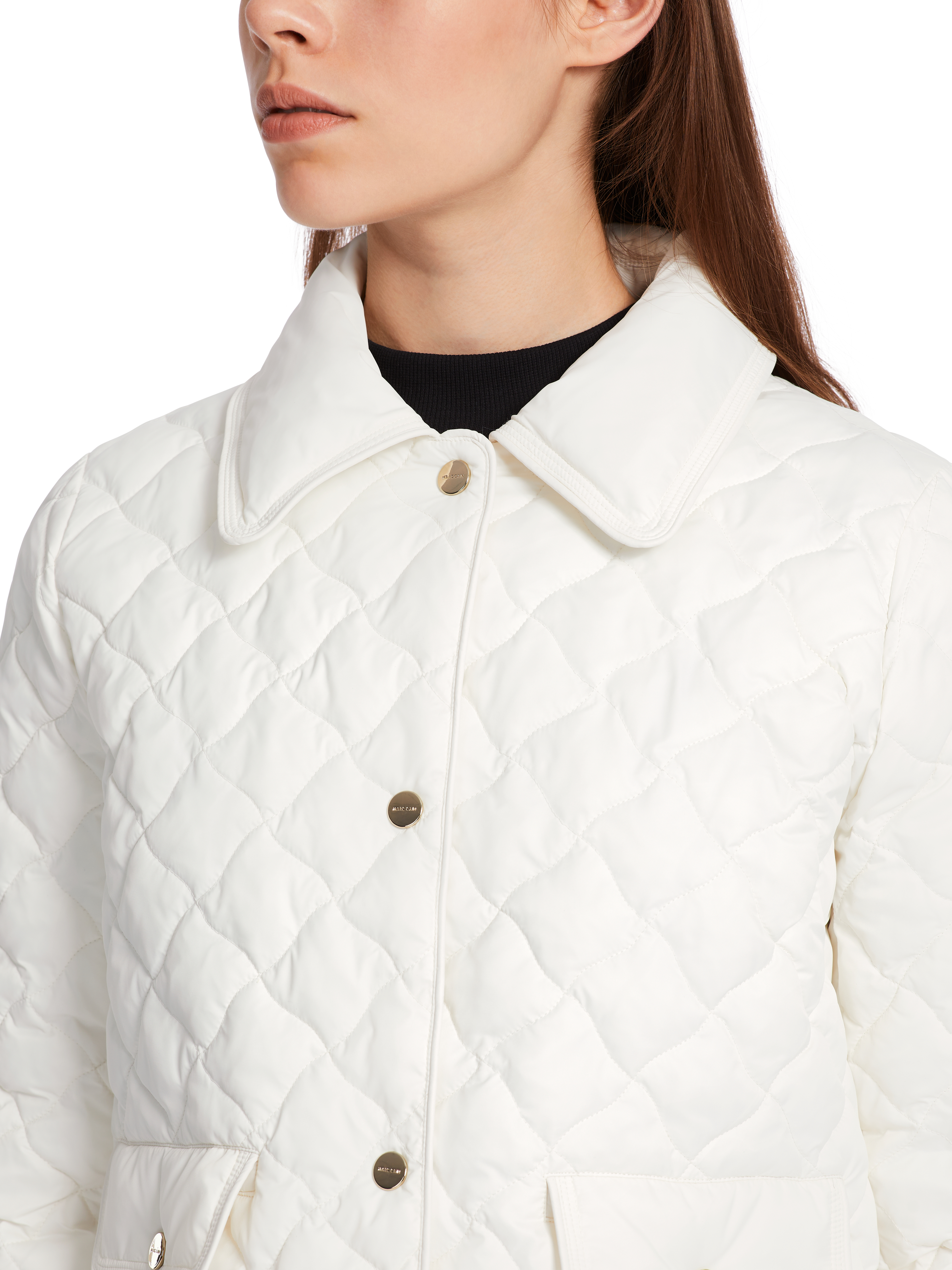 MARC CAIN WC 12.06 W10 Gesteppte Outdoor-Jacke off-white