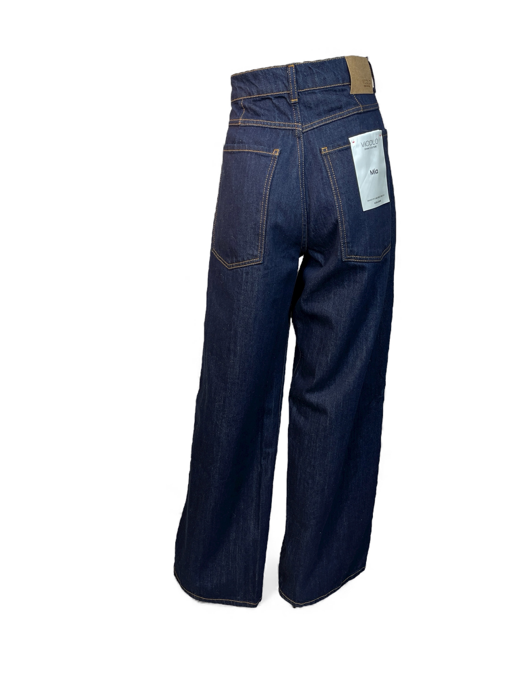 VICOLO DF5161 WIDE LEG JEANS DENIM BLAU VICOLO DF5161 WIDE LEG JEANS DENIM BLAU