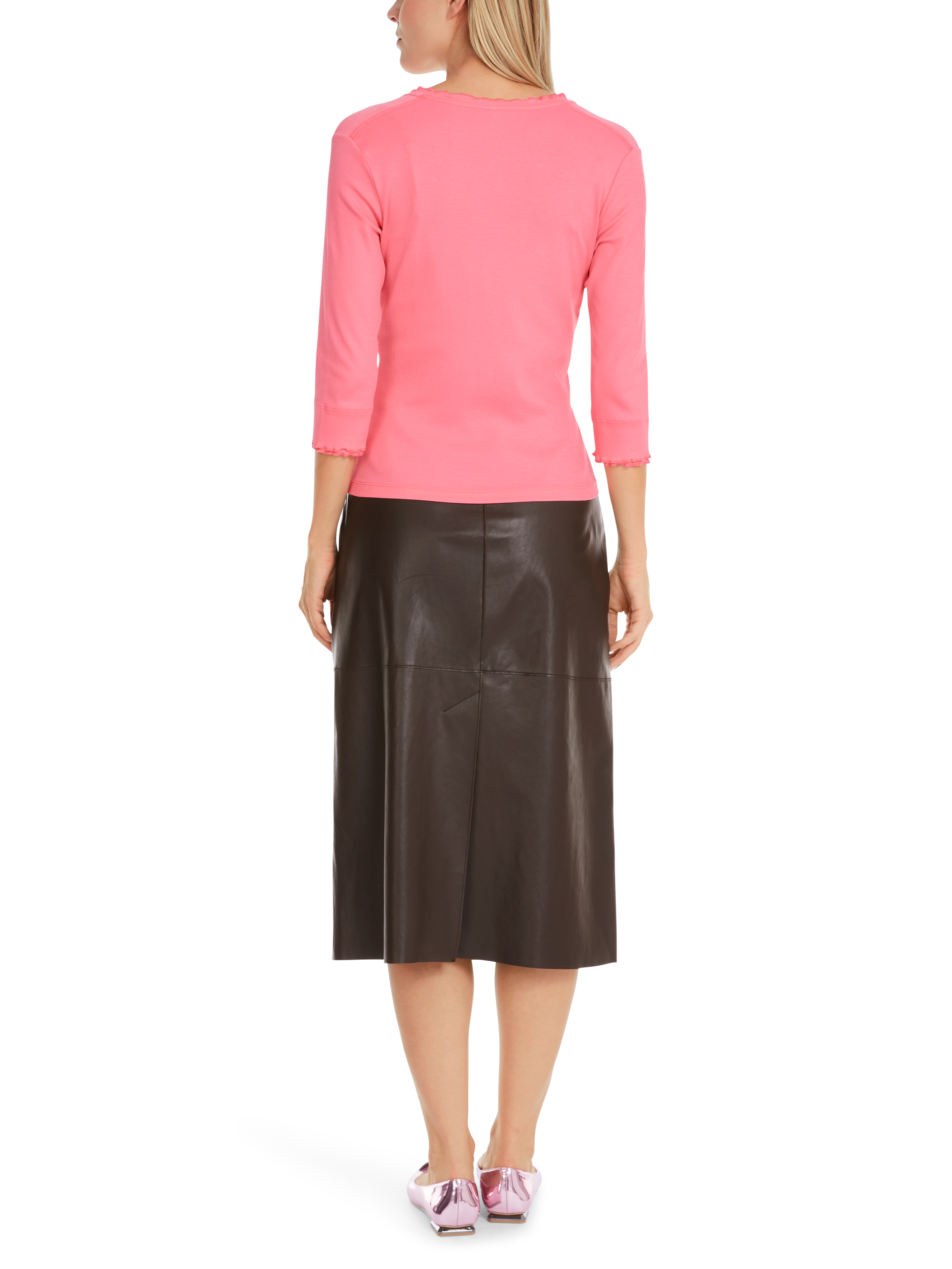 MARC CAIN  YA 31.34 J50 Uni Jacke in Cotton-Ripp Rose bright candy pink