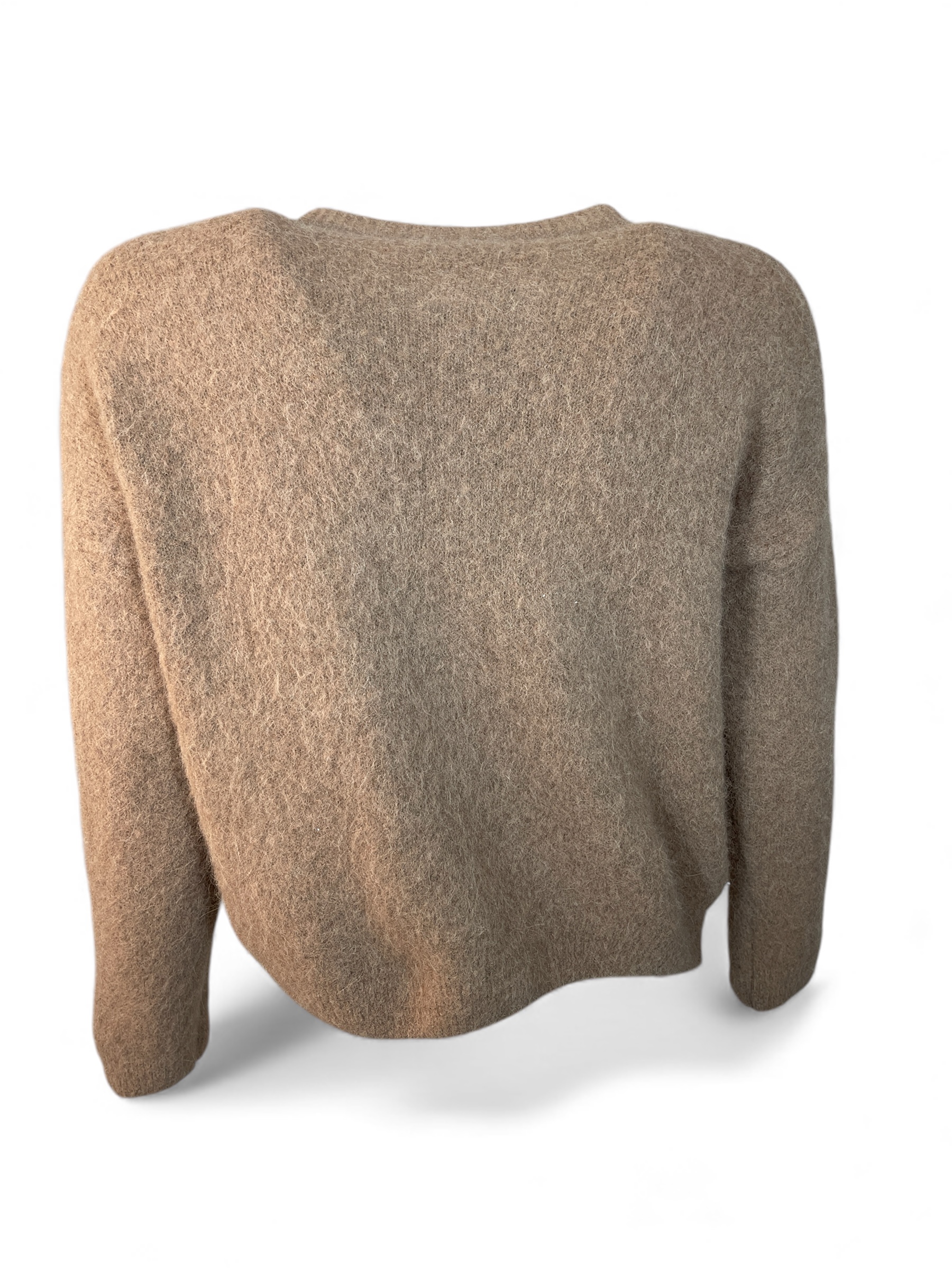 VICOLO 55050F DAMEN STRICKJACKE STRASS TABACCO