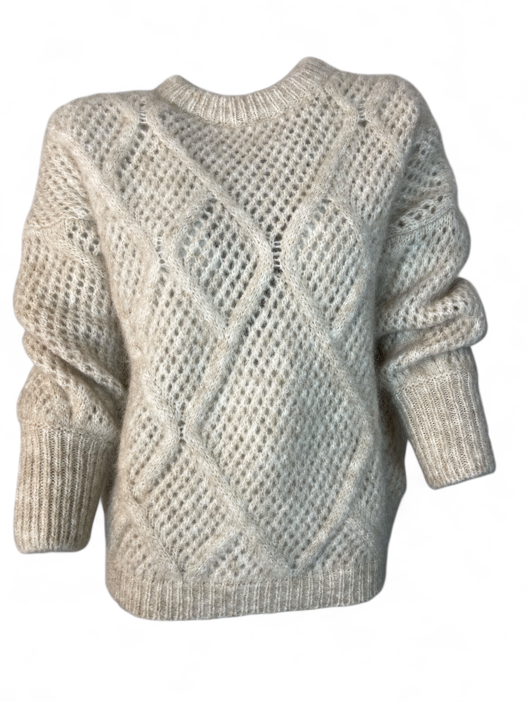 VICOLO 33029F STRICK PULLOVER BEIGE